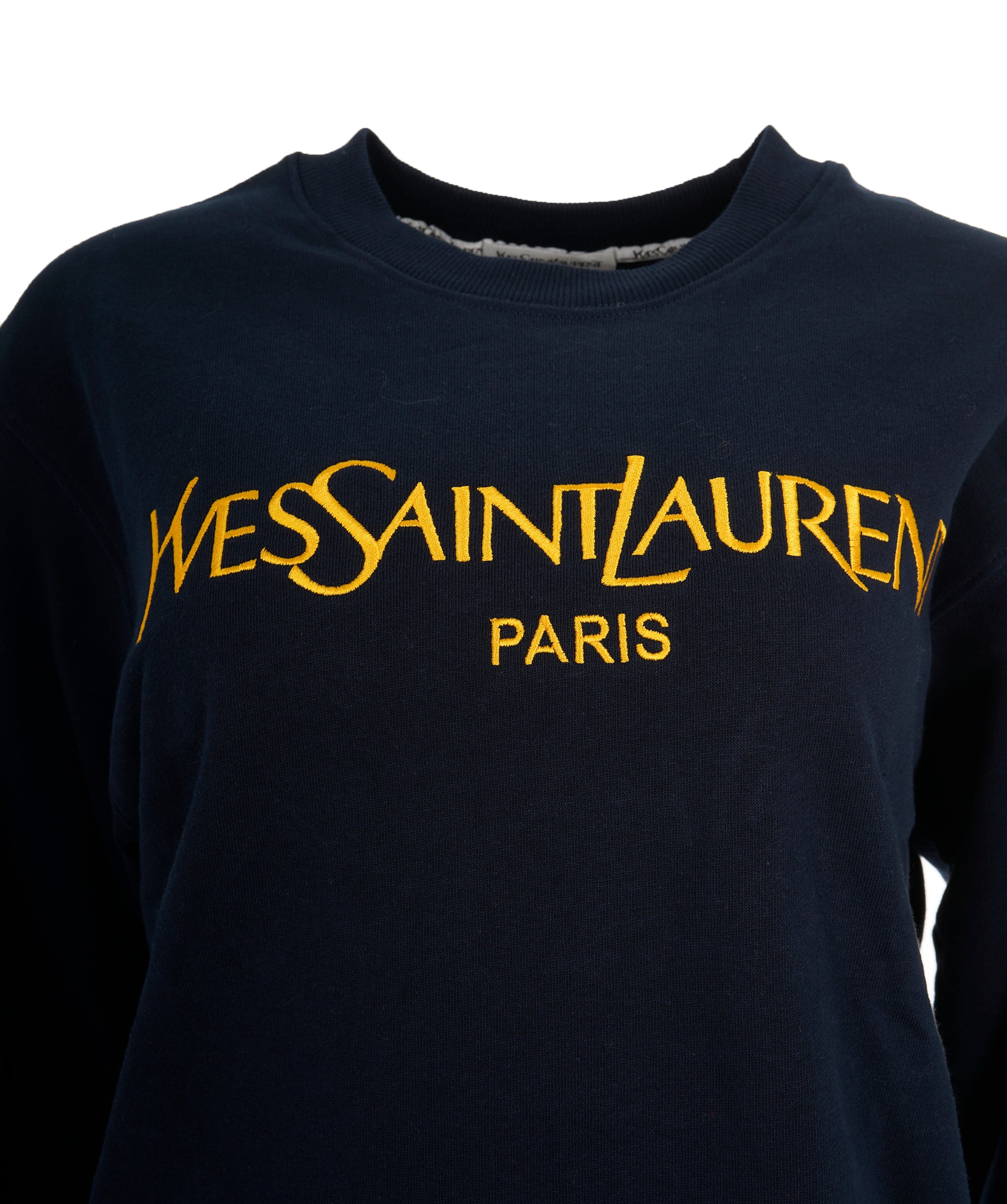 YSL Navy Sweatshirt XS ALC3618