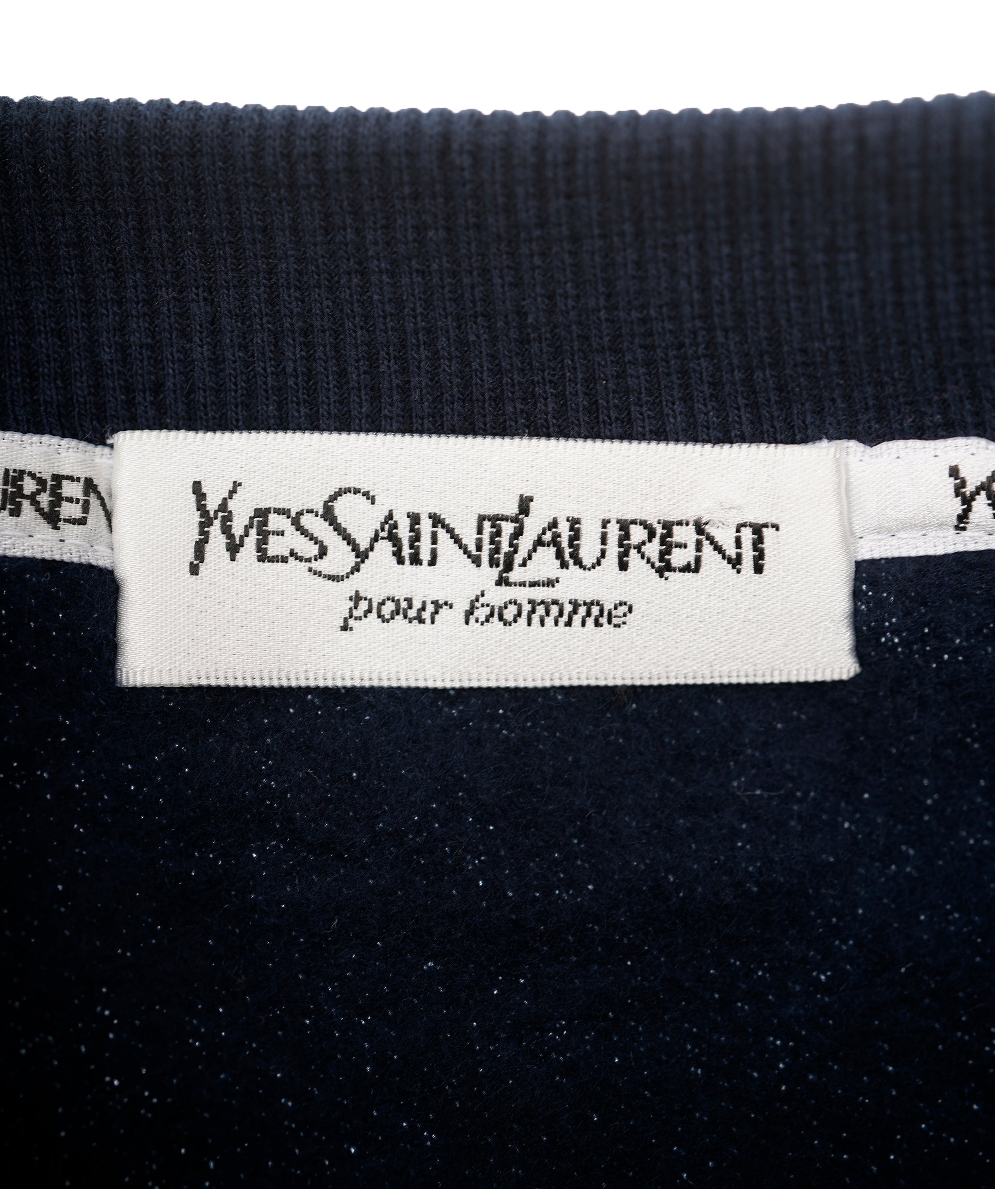 YSL Navy Sweatshirt XS ALC3618