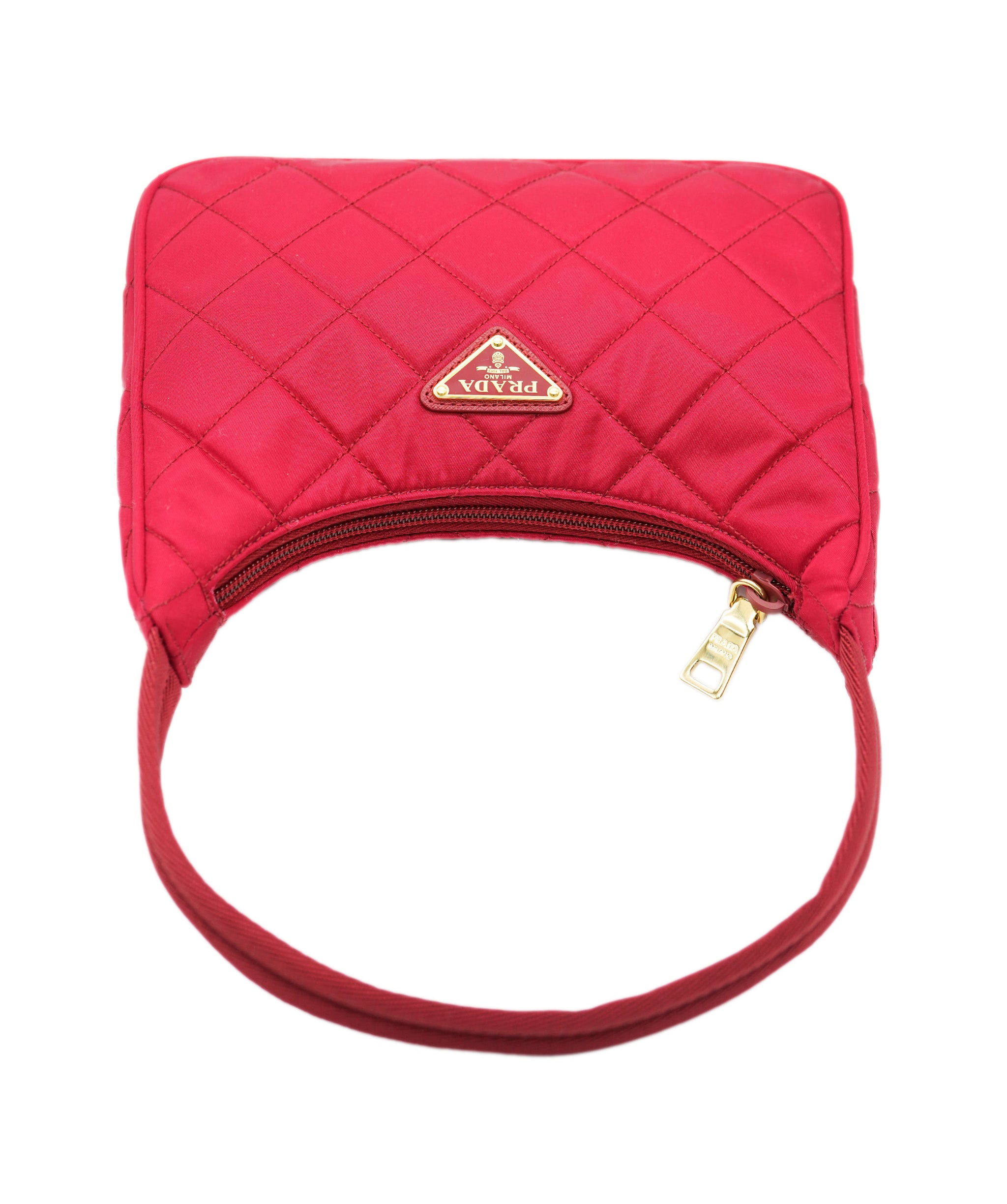 Prada Tessuto Handbag Red DXBK0230