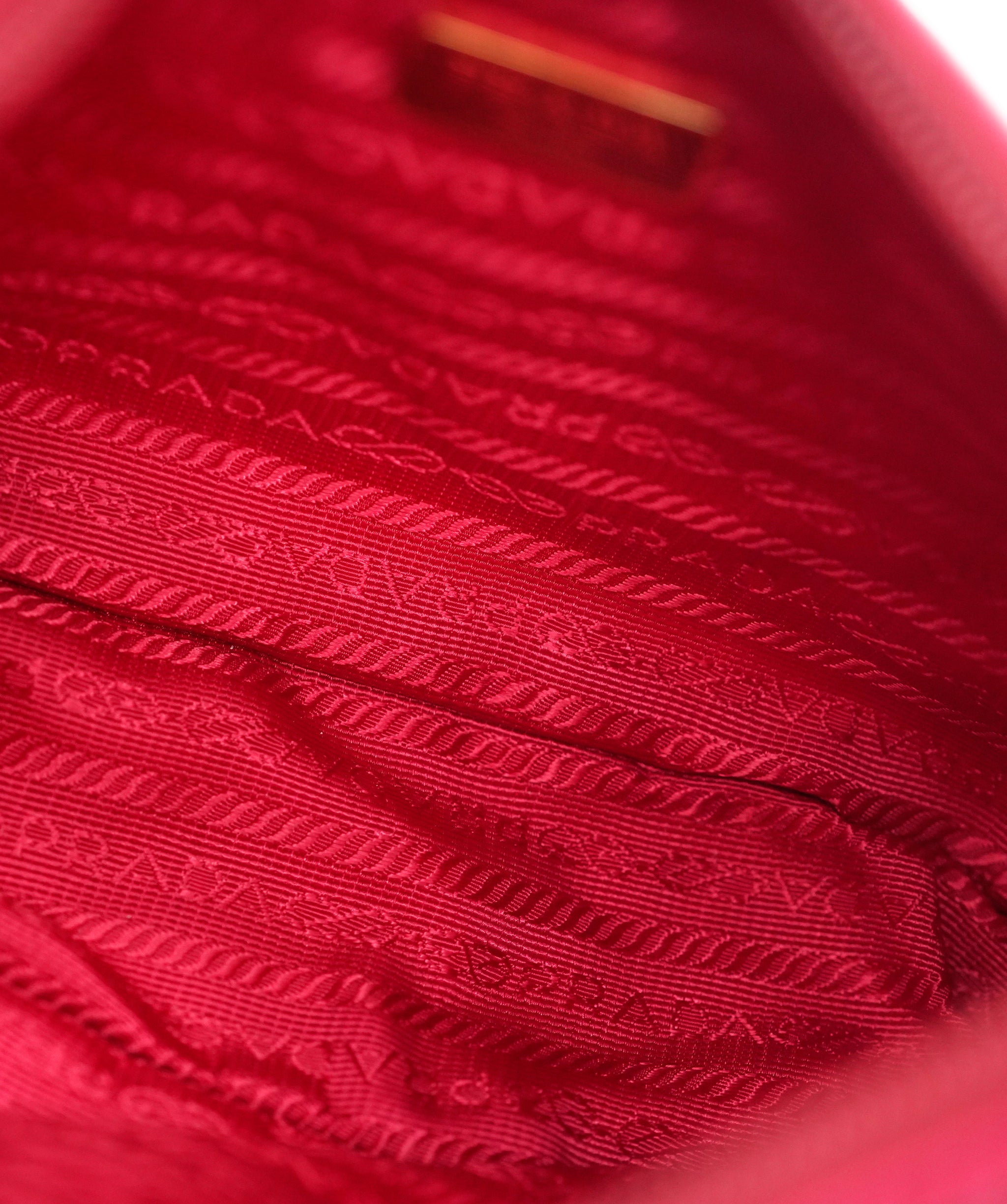 Prada Tessuto Handbag Red DXBK0230