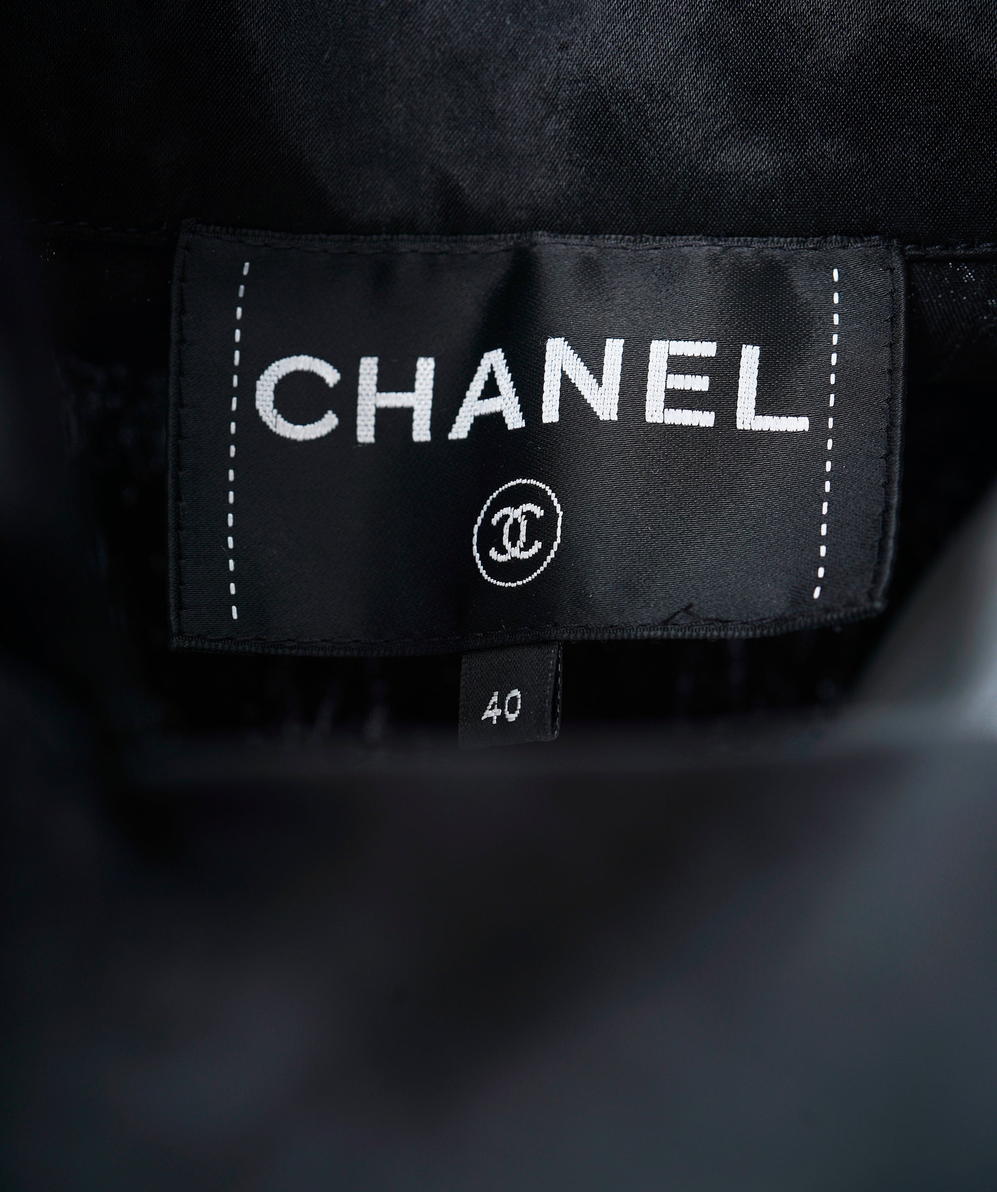 Chanel Black Silk Jacket and Trousers  ALC1548