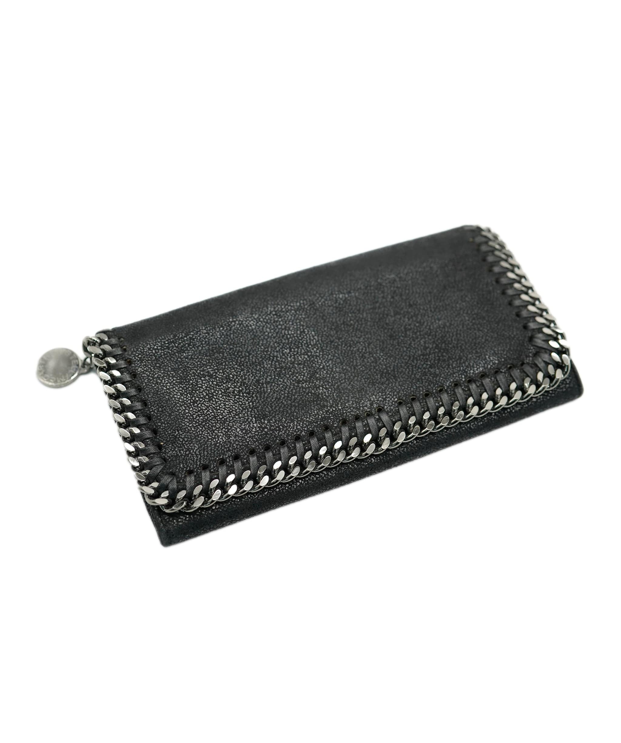 Stella McCartney Stella McCartney Black Leather Wallet