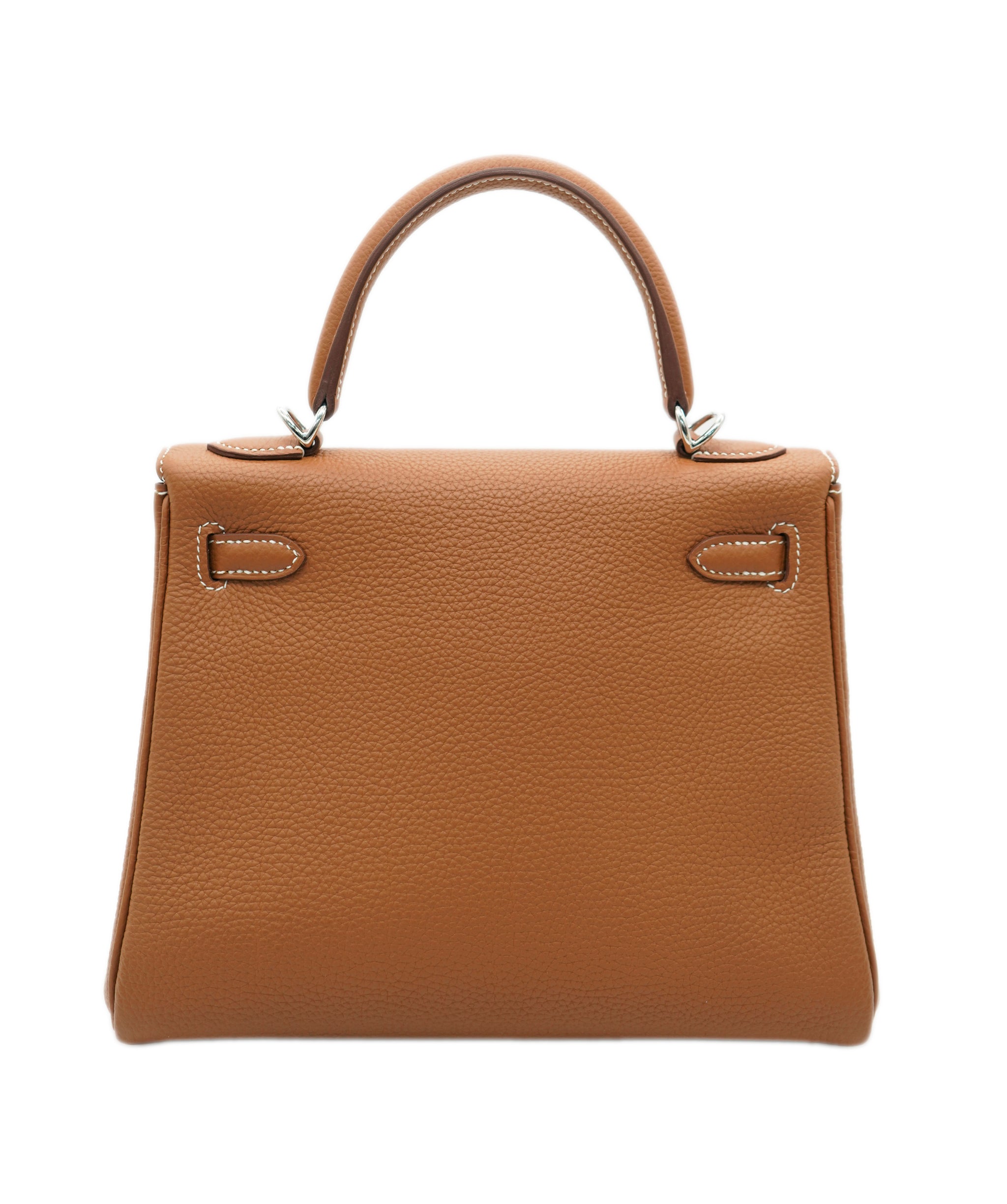 Hermes kelly 25 togo retourne gold with PHW - AJC0781