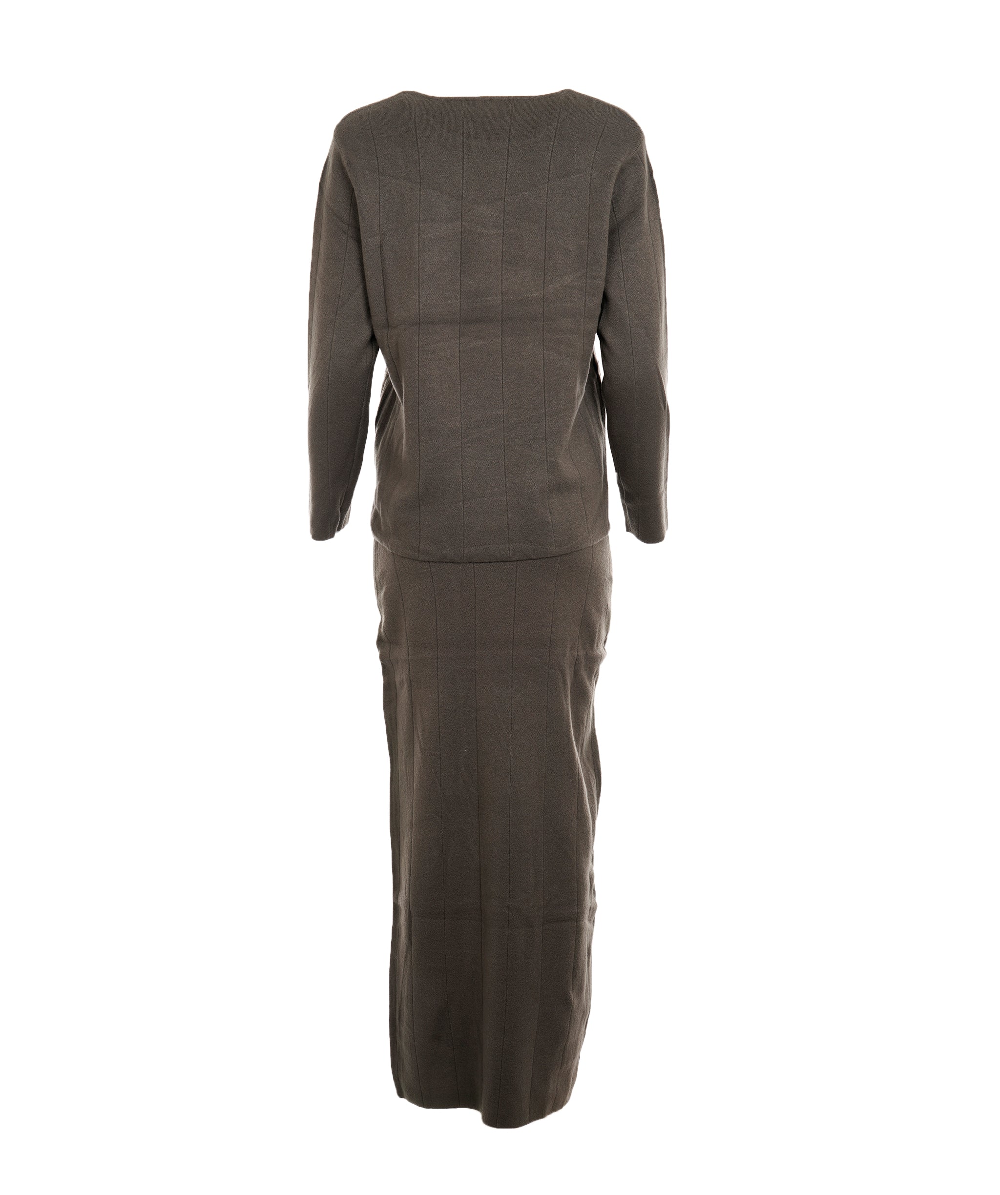 Ashley Green Crewneck Maxi Skirt Set L DBXL0141