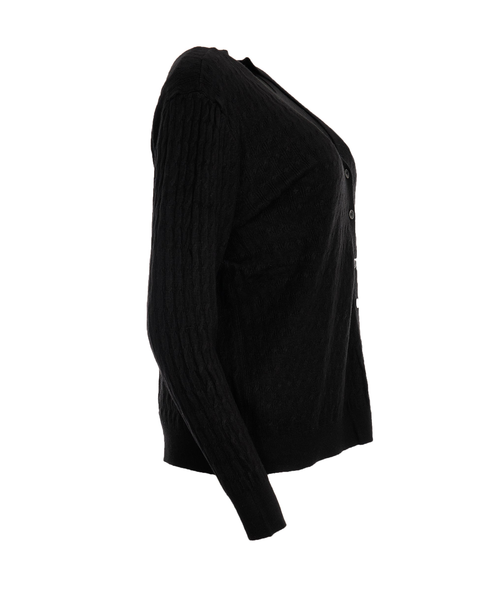 Daphne Black 2 Piece Top and Cardigan M/L  DBXL0125