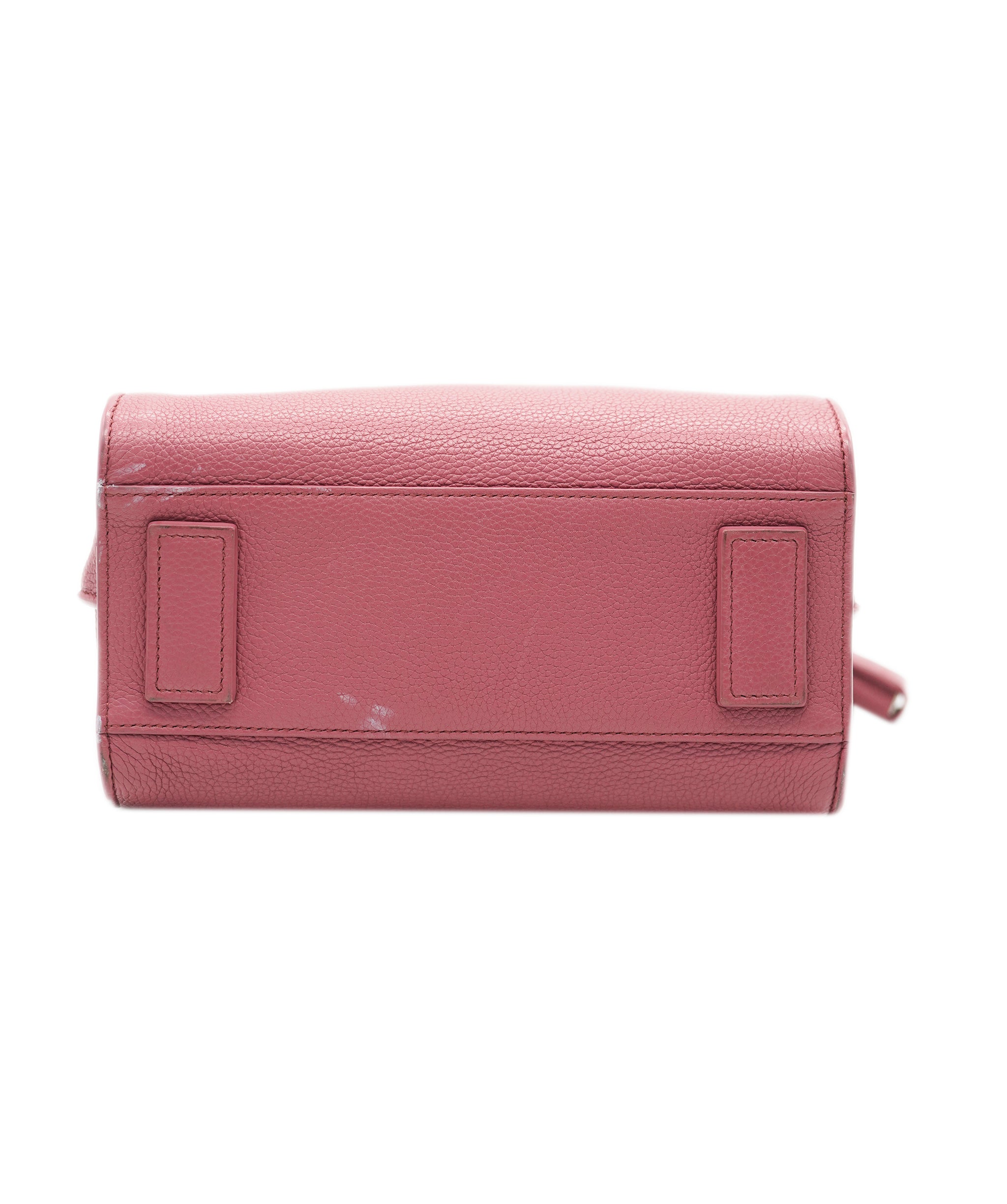 YSL Small Pink Grained Leather Sac De Jour Bag PHW AGC1722