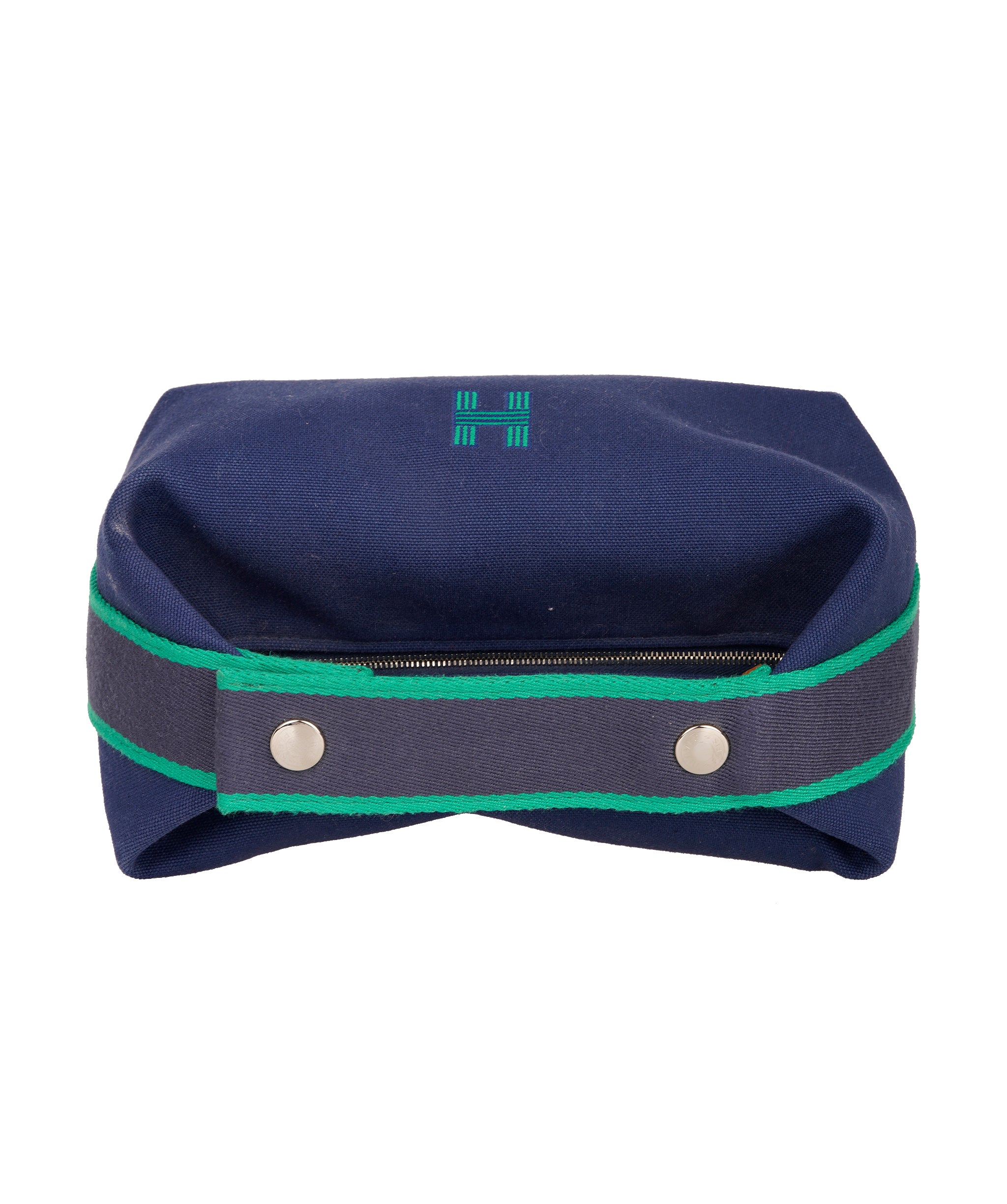 Hermès pouch blue green - APC0081