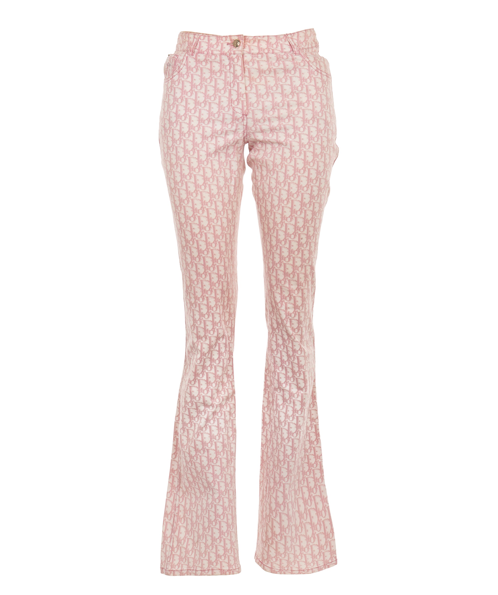 Dior pants pink monogram FR38 4P12044600 - APC0068