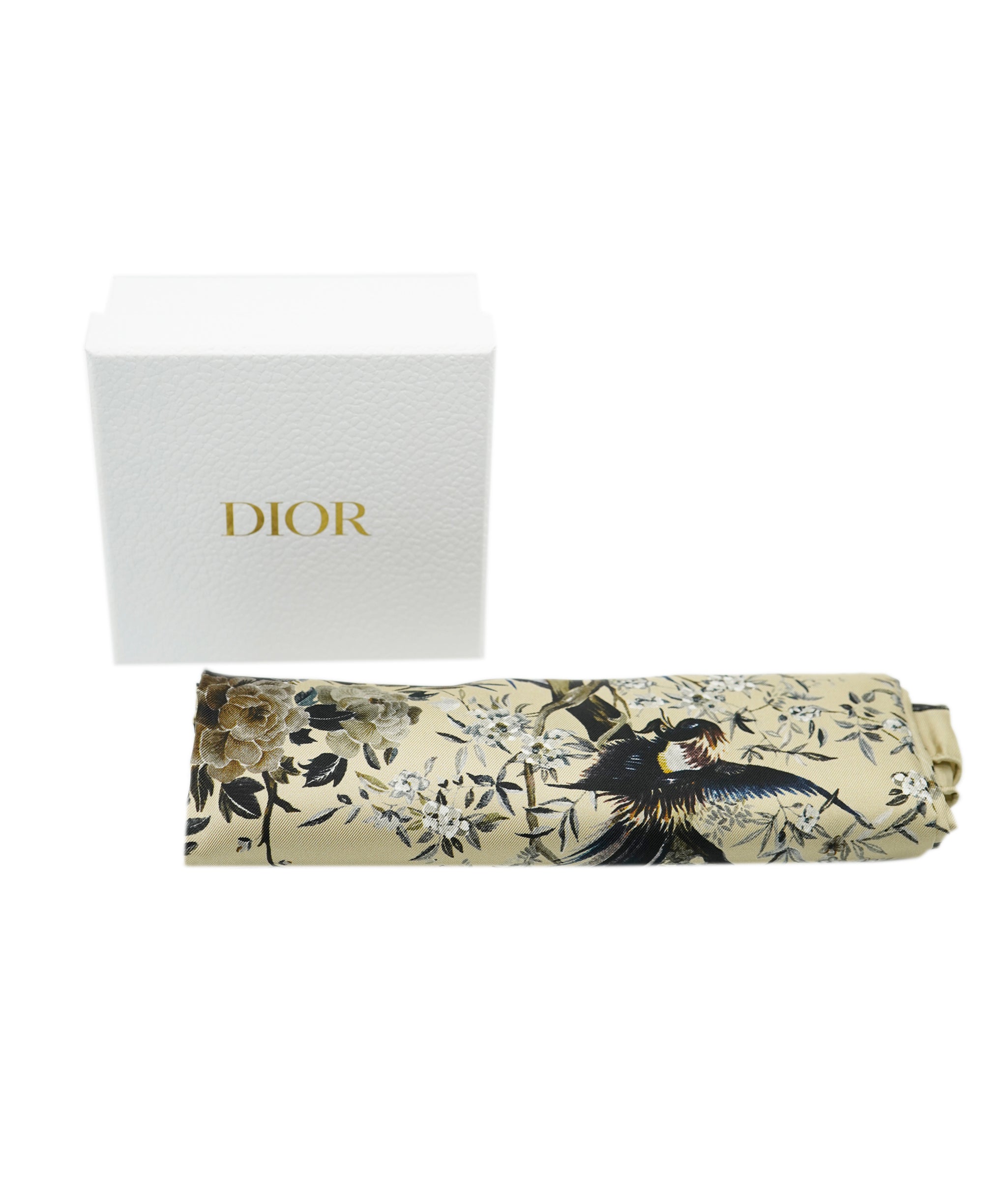 Dior beige jardin 90 x 90 cm scarf  AJL0216