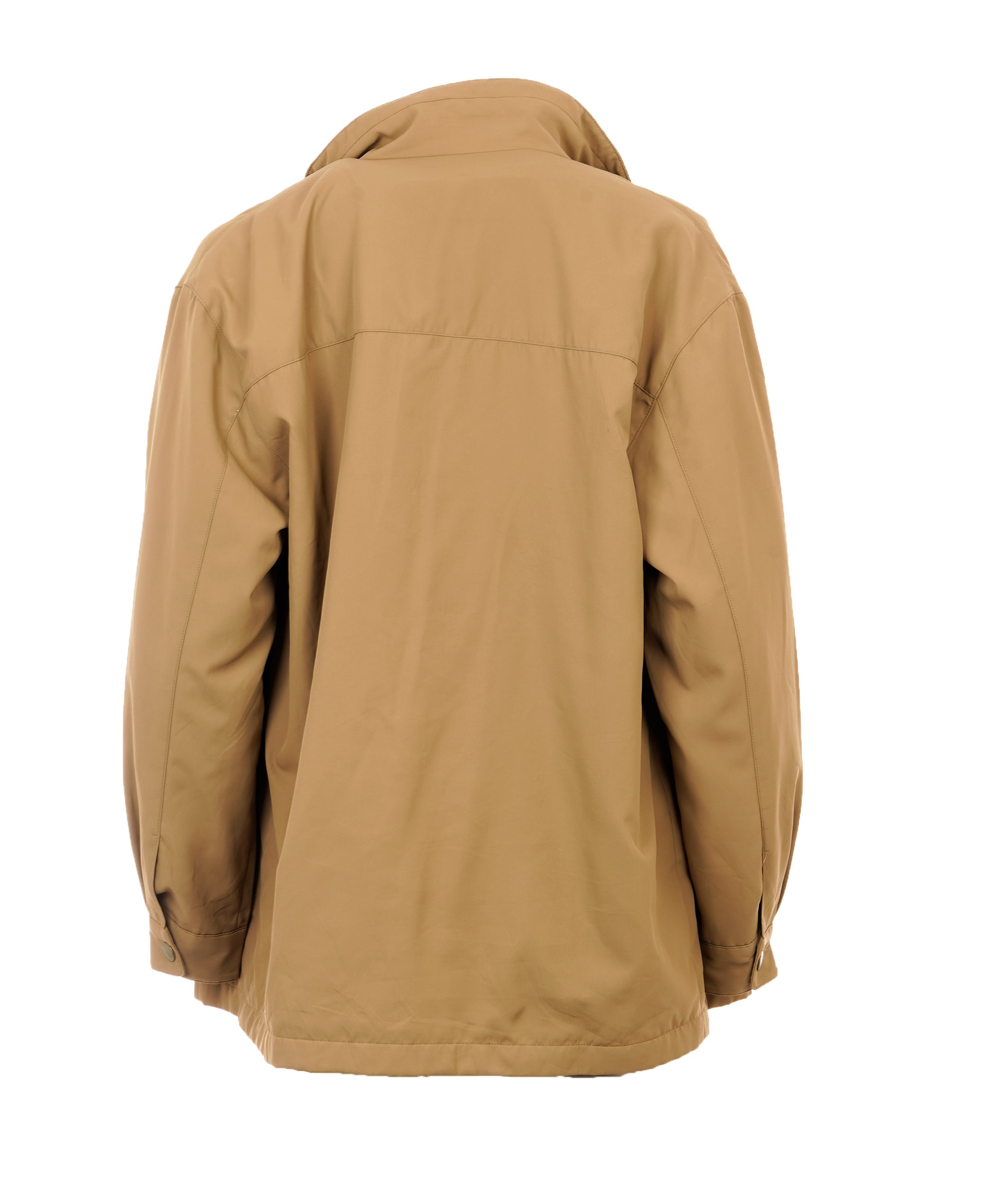 Vintage YSL Beige Windbreaker Jacket Size L ANC1740