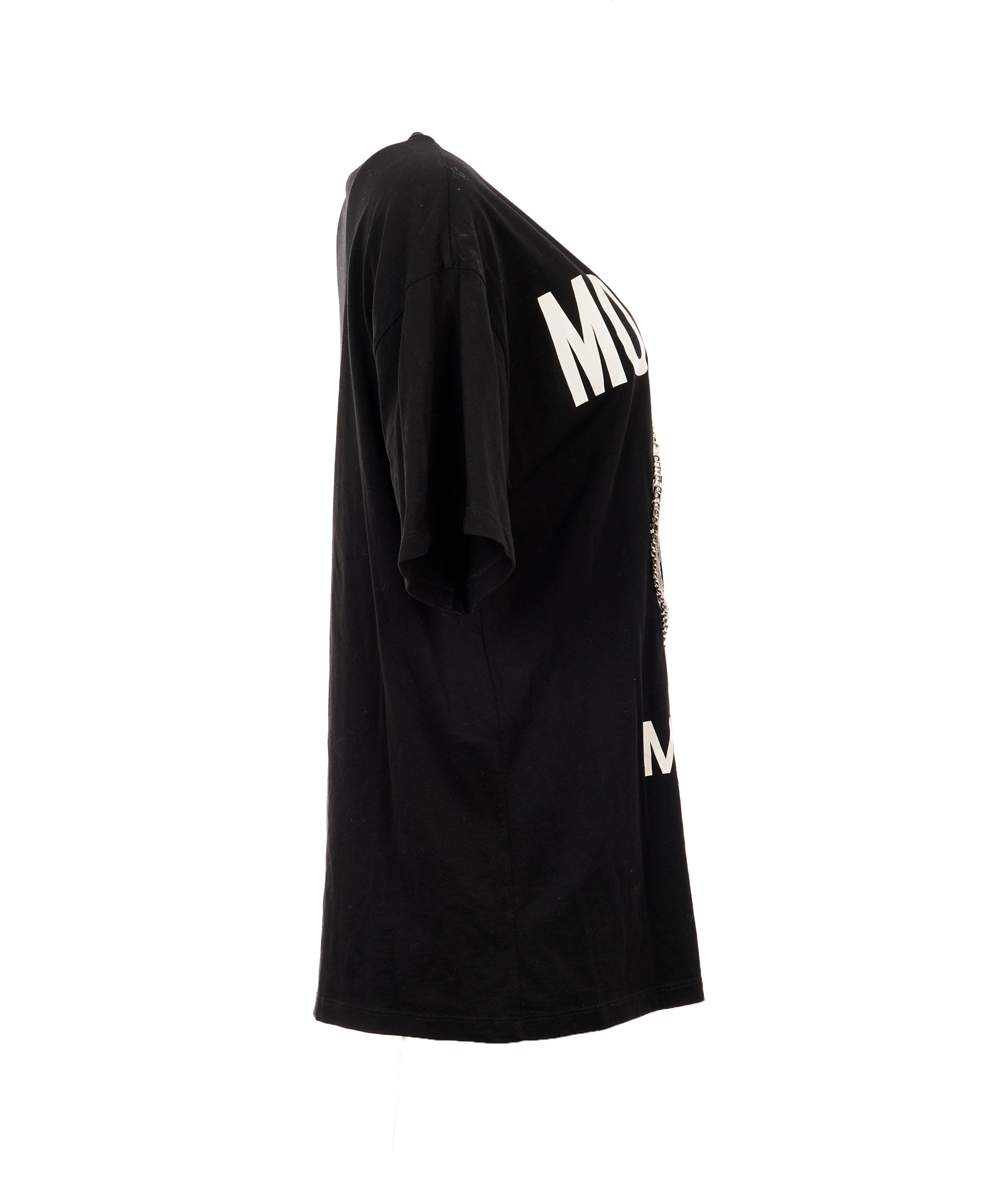 Moschino Black Pin Logo Top  ANC1732