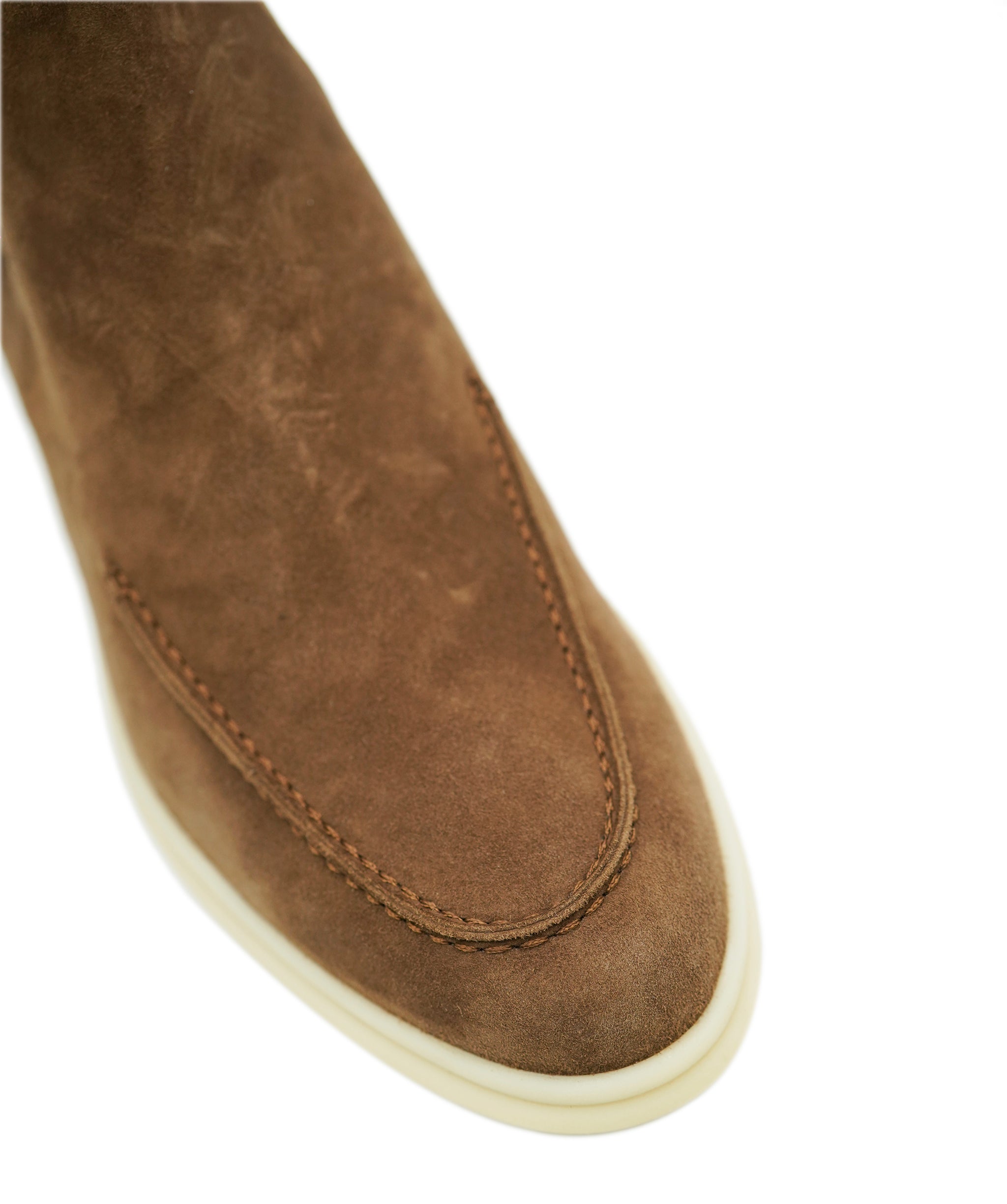 Loro piana suede brown chelsea boot AJL0220