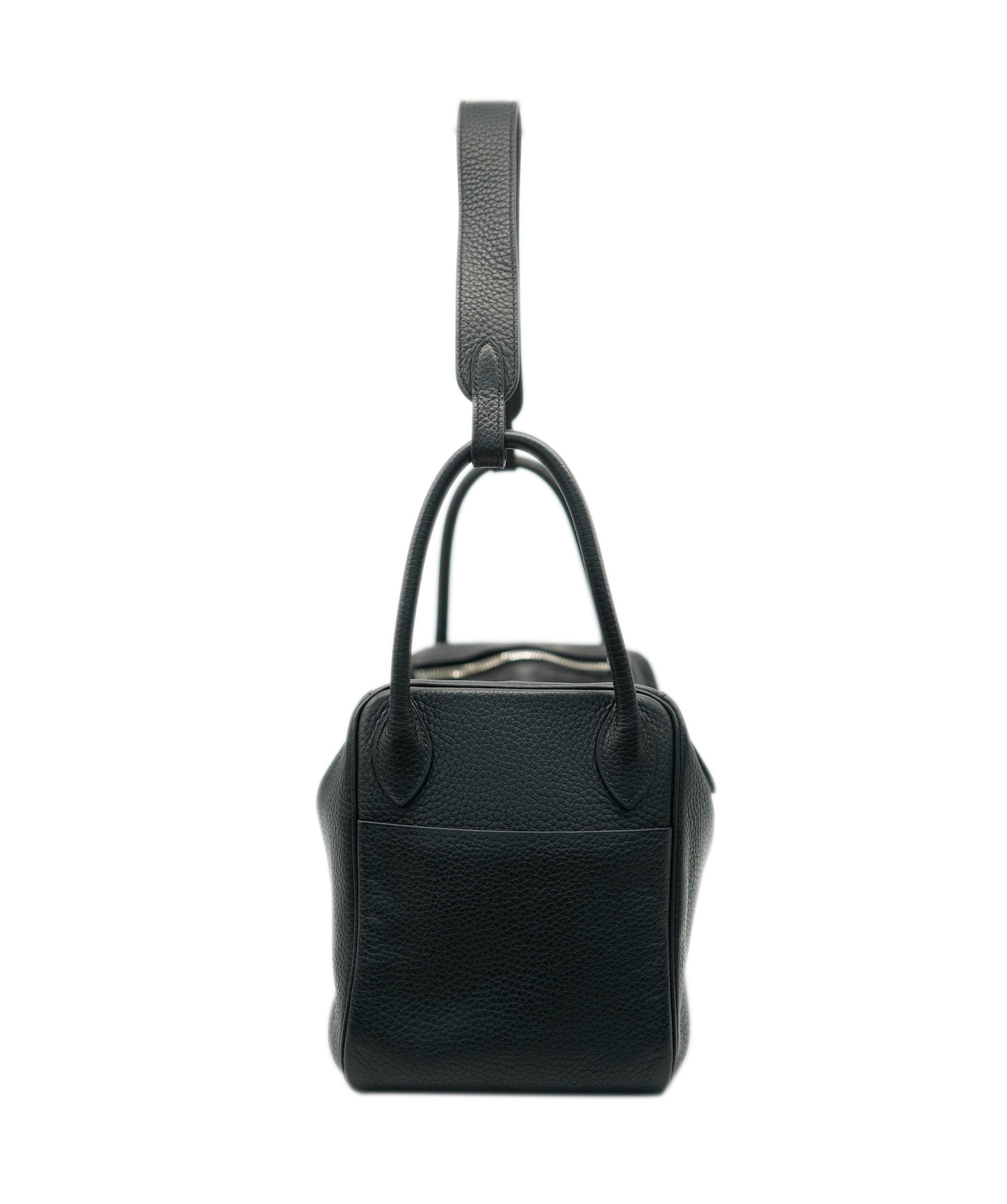 Hermes Lindy 30 Black With PHW  ALC1854