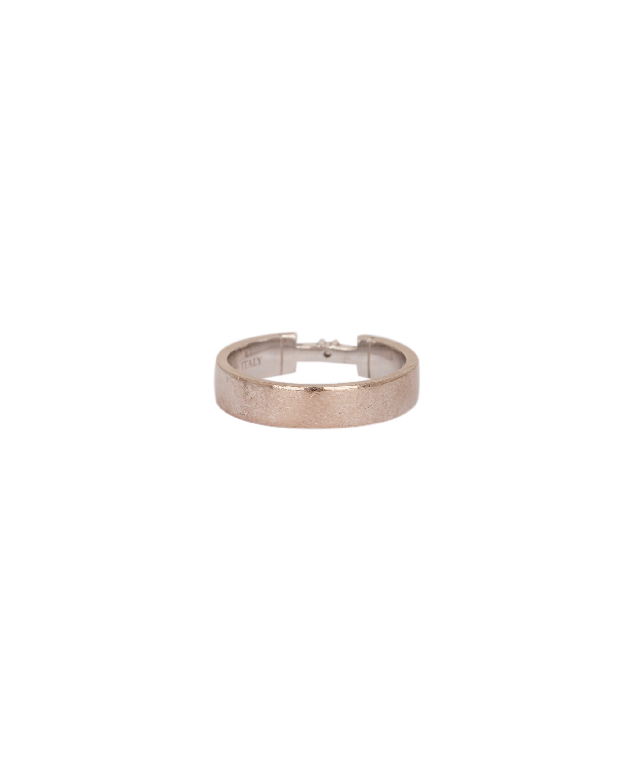 Tiffany & Co. 18K gold T True Ring with diamond AKC0754