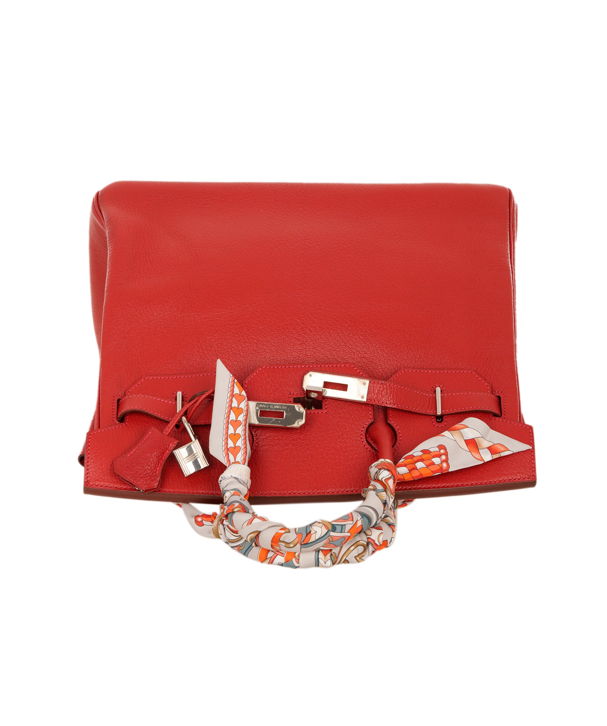 Hermes Hac 32 Handbag - RED ALC4156