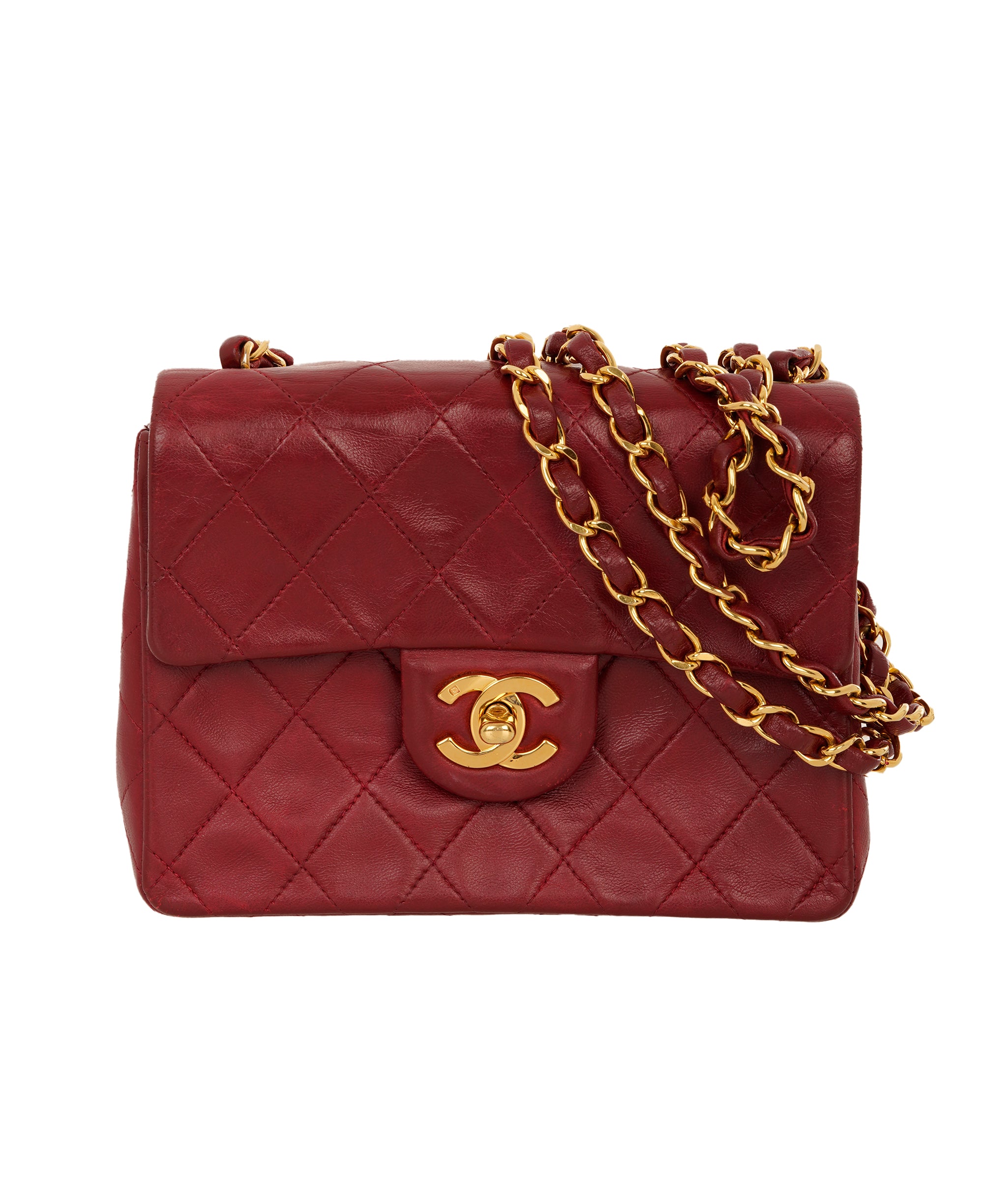 Chanel Matelass√© Lambskin - RED ALC4158
