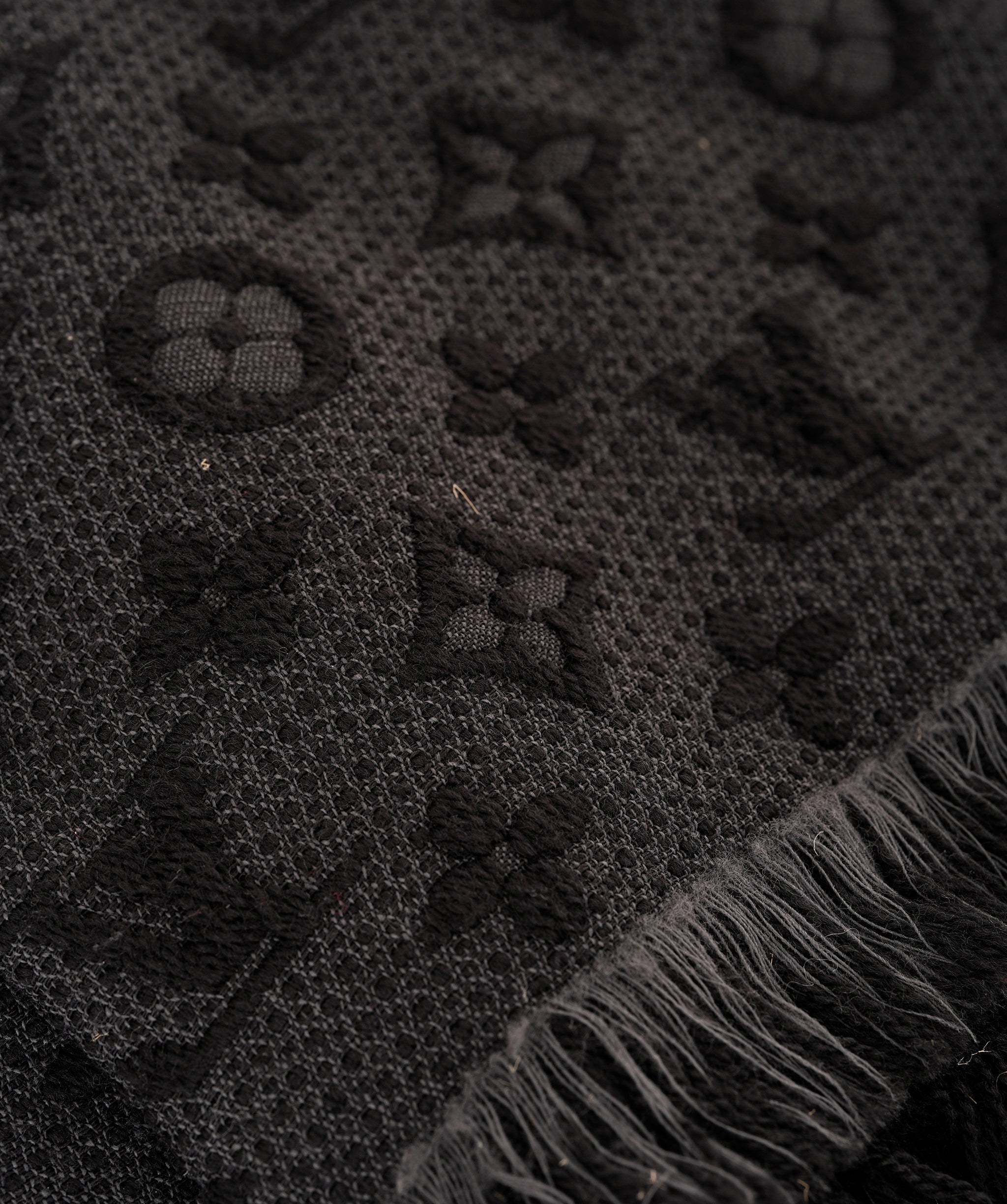 Louis Vuitton Black Scarf