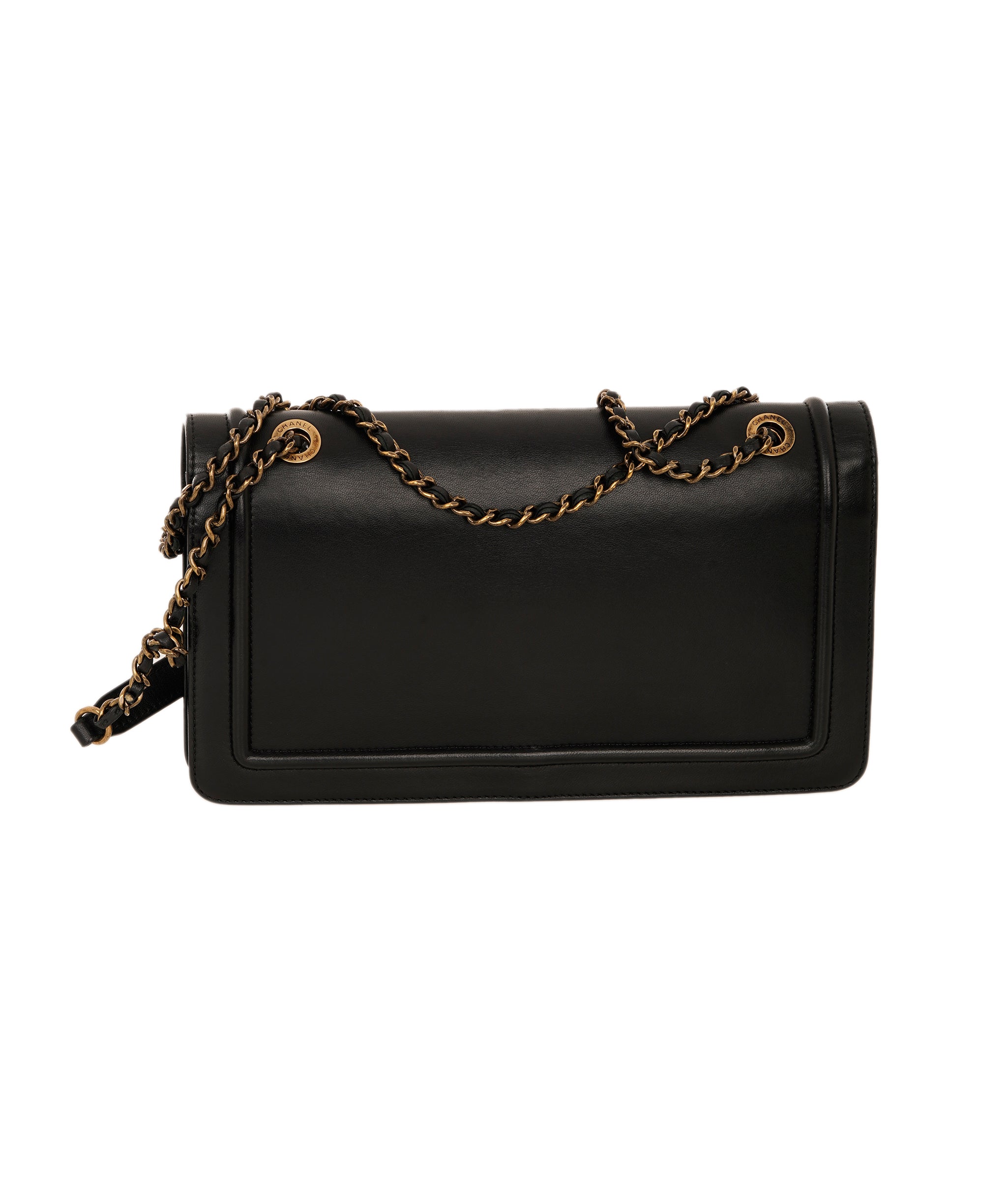 Chanel Mixed Tone CC Flap Black ALC4170