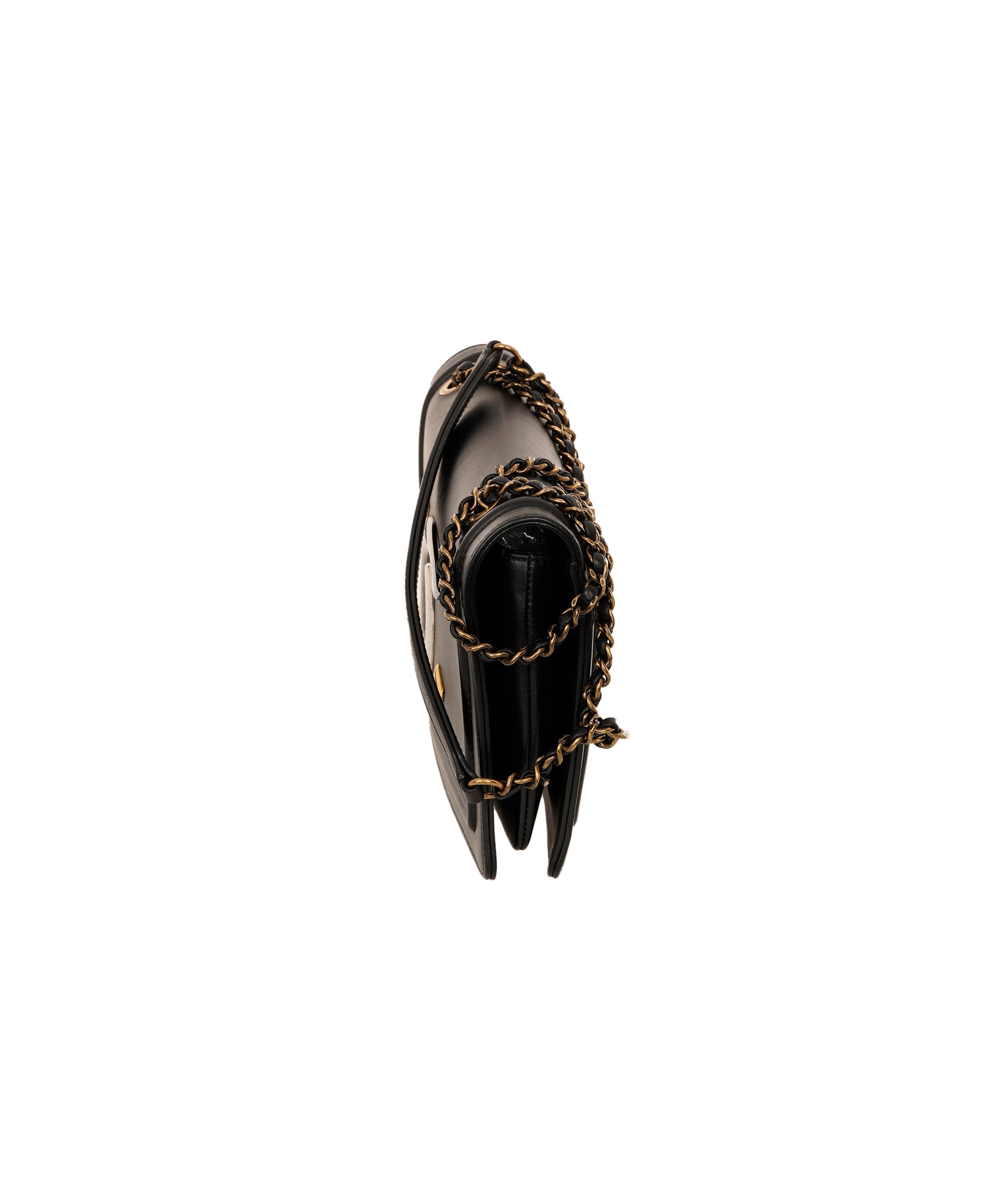 Chanel Mixed Tone CC Flap Black ALC4170