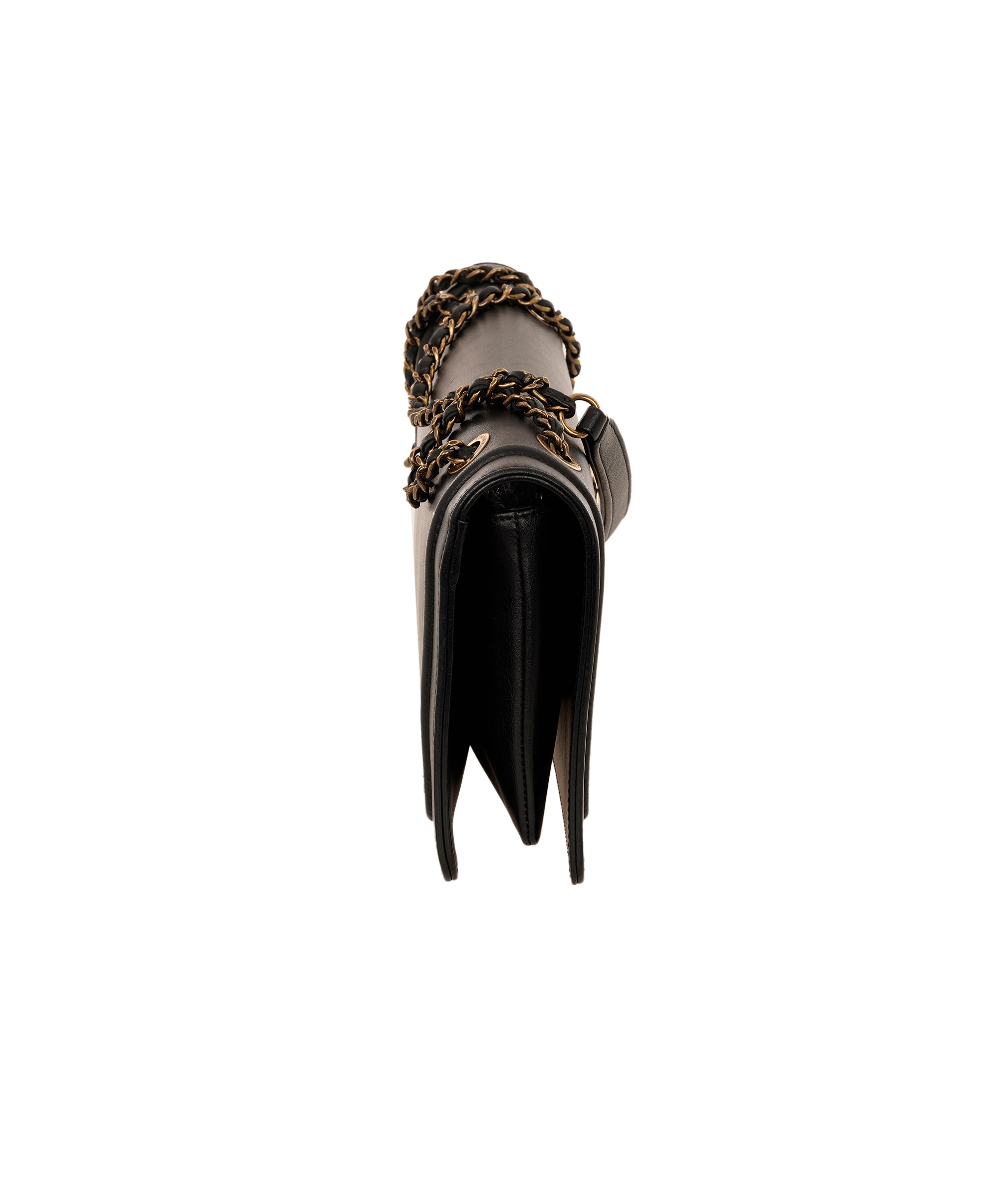 Chanel Mixed Tone CC Flap Black ALC4170