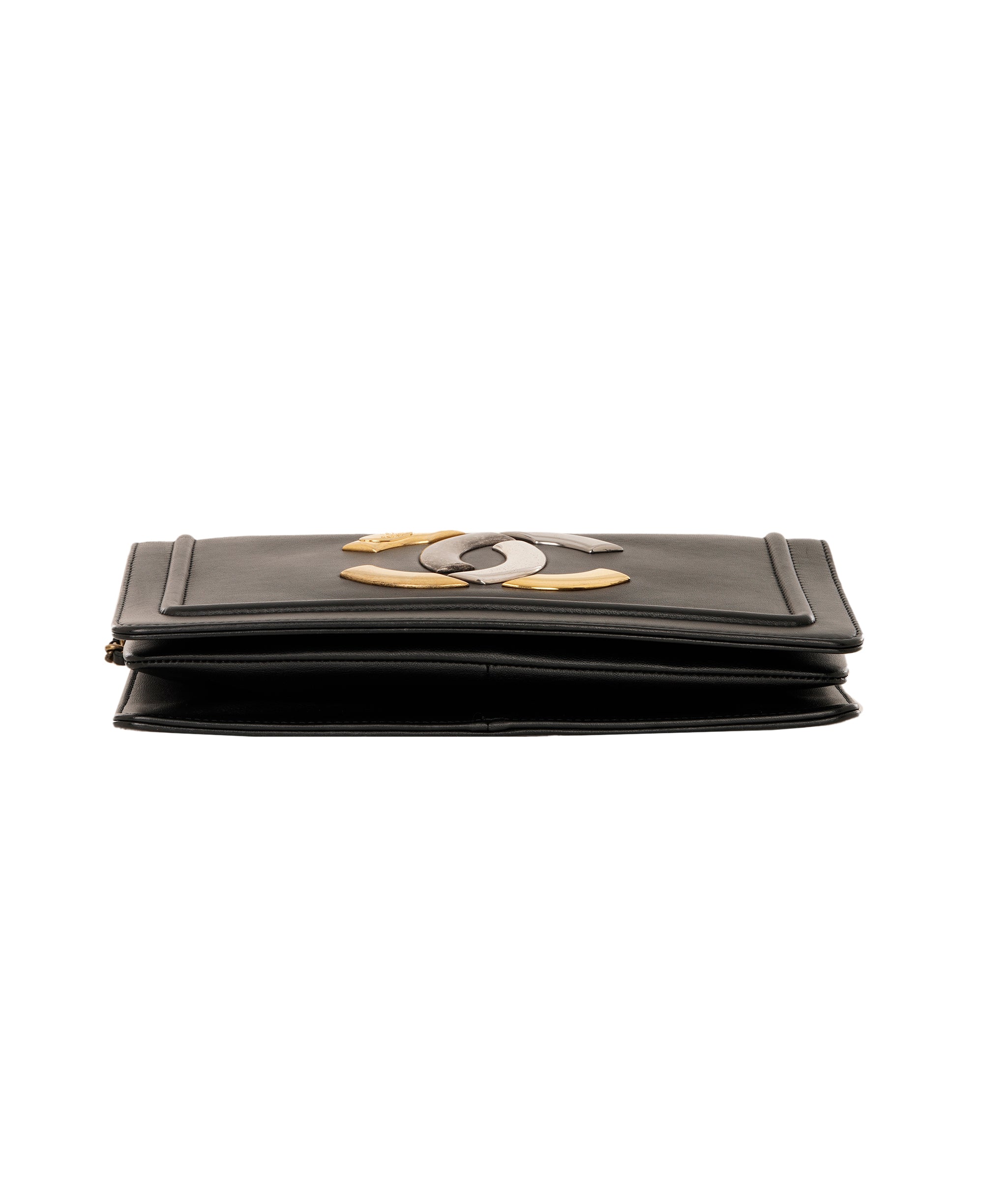 Chanel Mixed Tone CC Flap Black ALC4170