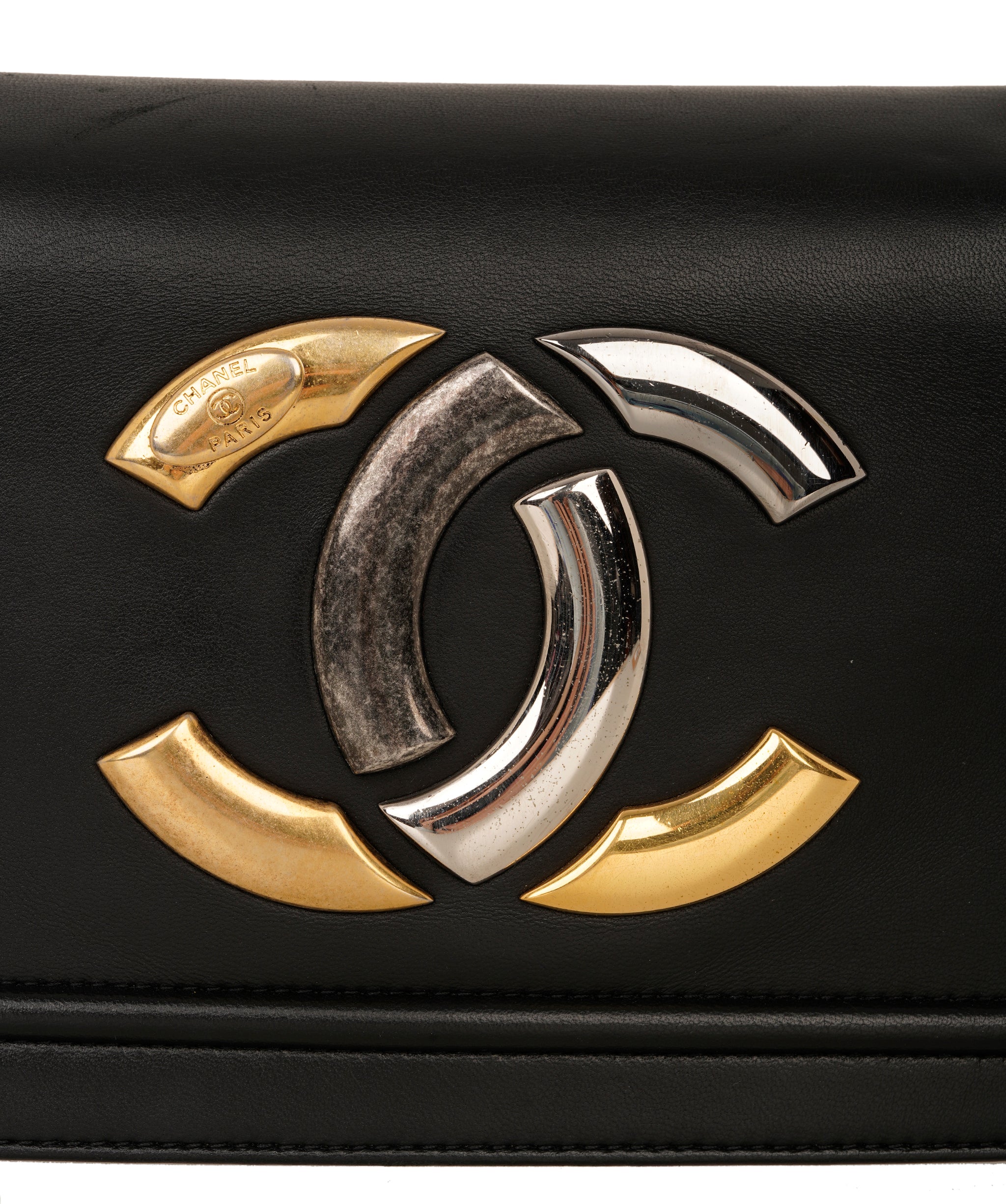 Chanel Mixed Tone CC Flap Black ALC4170