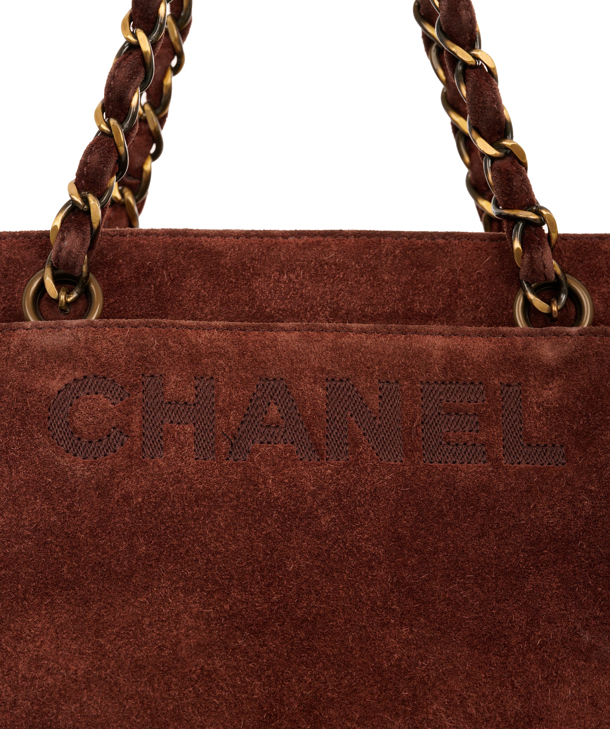 CHANEL Logo Chain Handbag B0325PKYH6 - CHANEL ALC4162