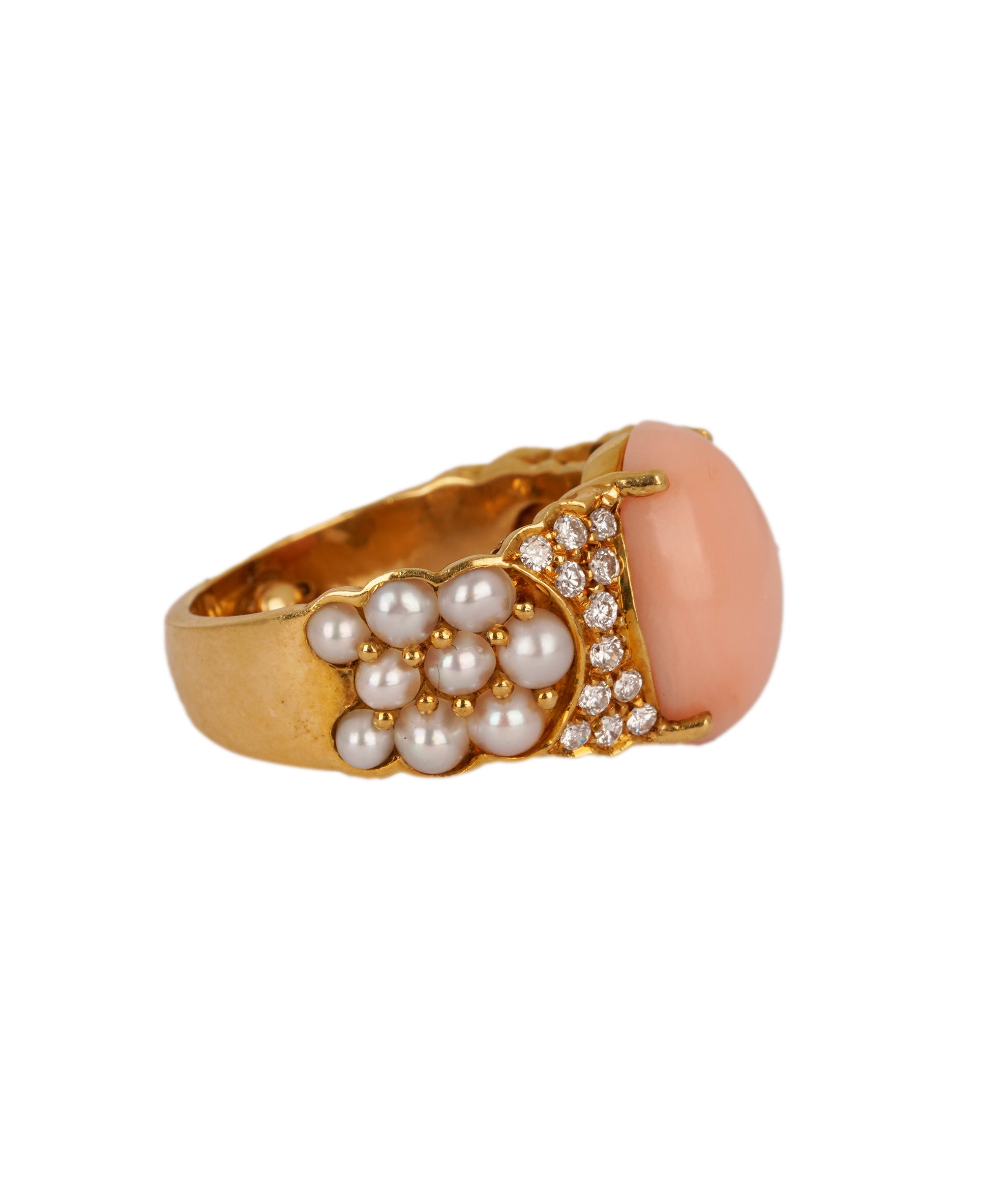 Coral, Diamond and Pearl Set WA24635