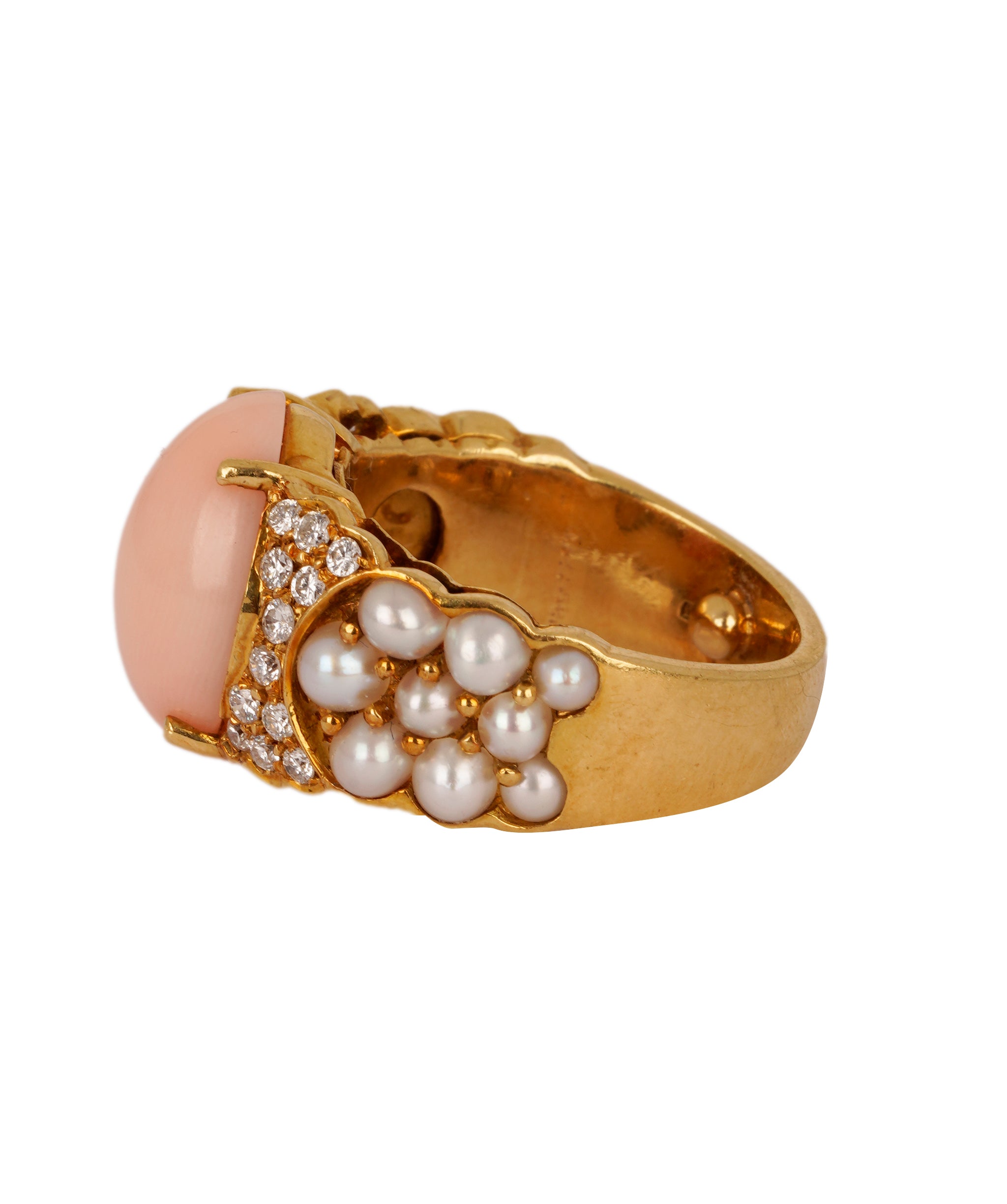 Coral, Diamond and Pearl Set WA24635