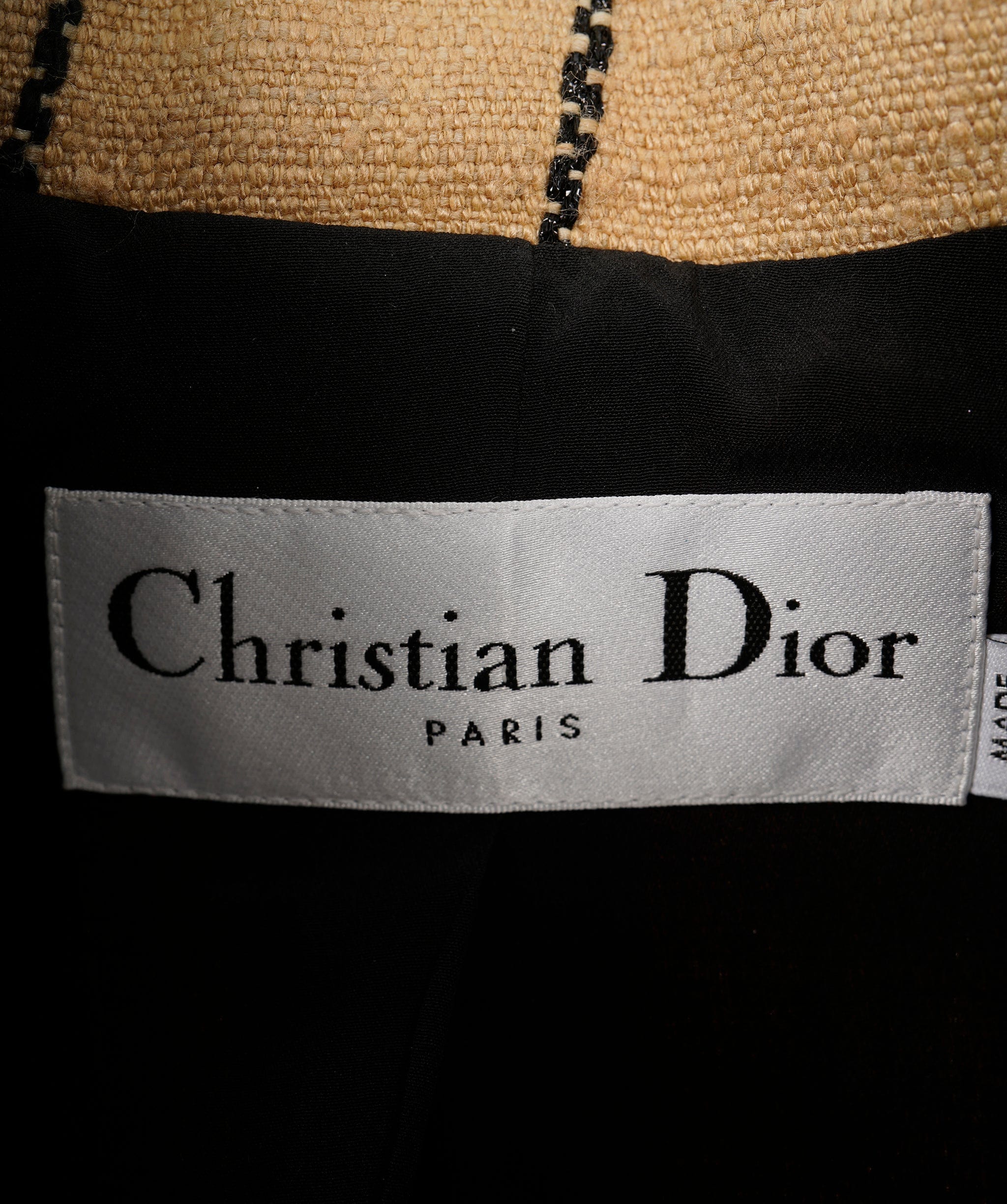 Christian Dior Stripe Double Breasted Jacket  ALC1892