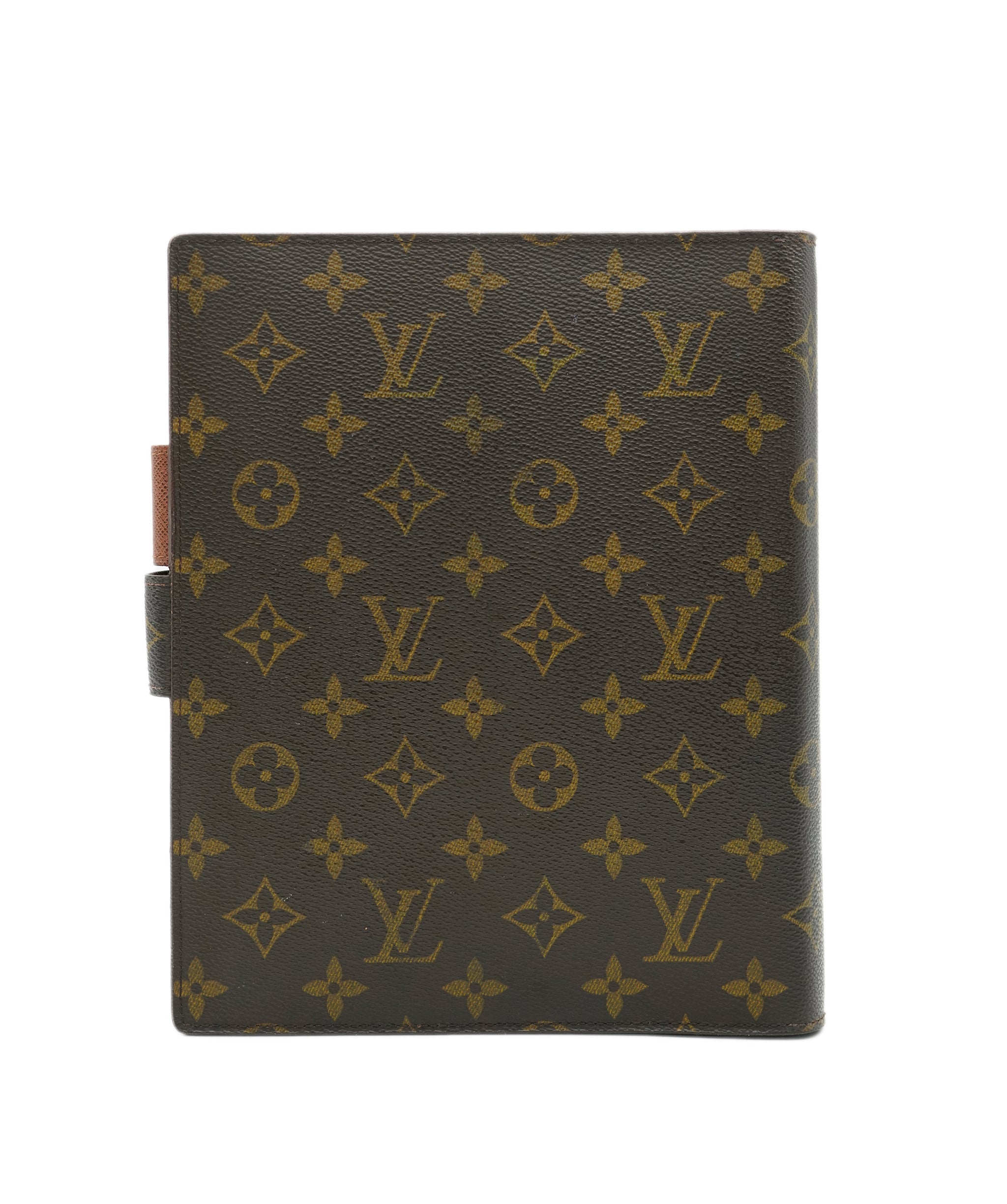 LOUIS VUITTON Monogram Agenda GM Day Planner Cover R20006 LV Auth hk1364 DXBV0094