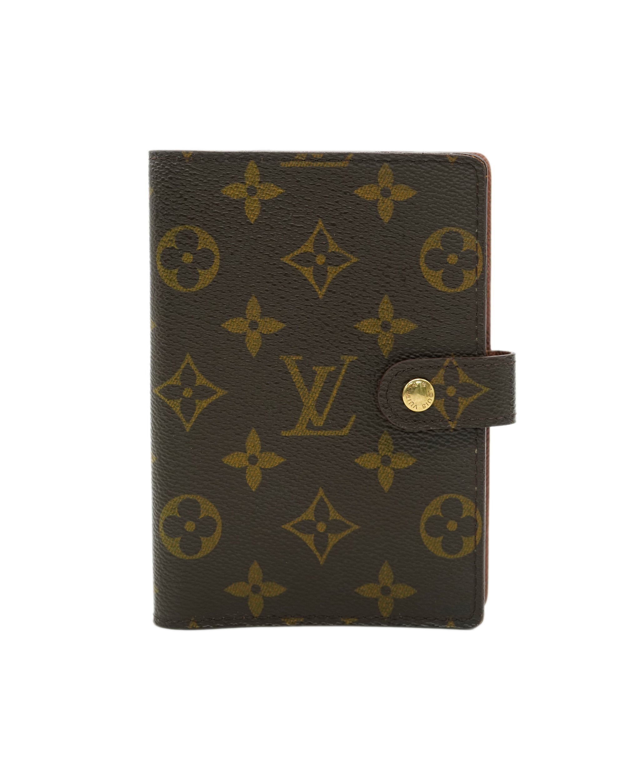 LOUIS VUITTON Monogram Agenda PM Day Planner Cover R20005 LV Auth 75686 DXBV0100