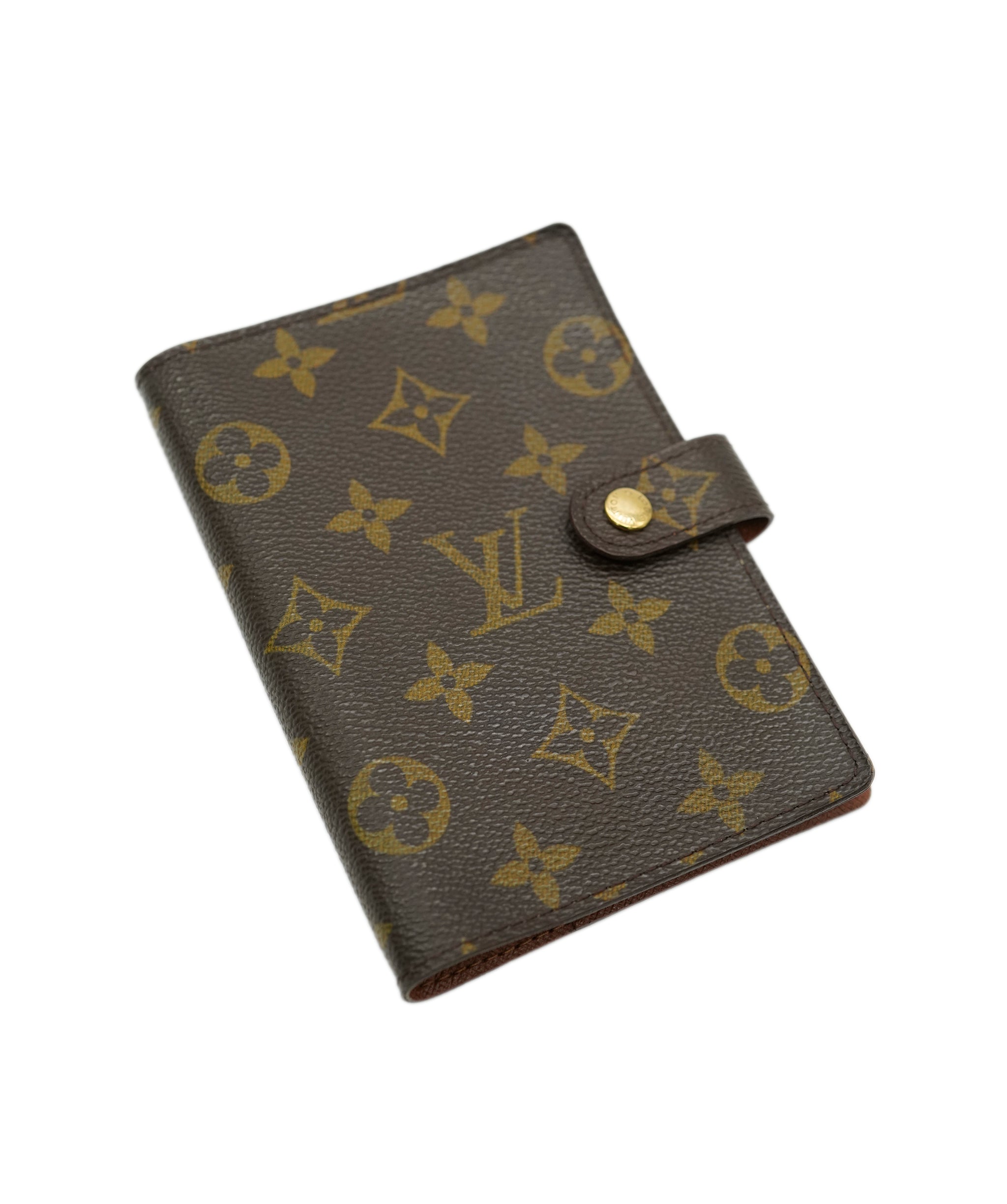 LOUIS VUITTON Monogram Agenda PM Day Planner Cover R20005 LV Auth 75686 DXBV0100