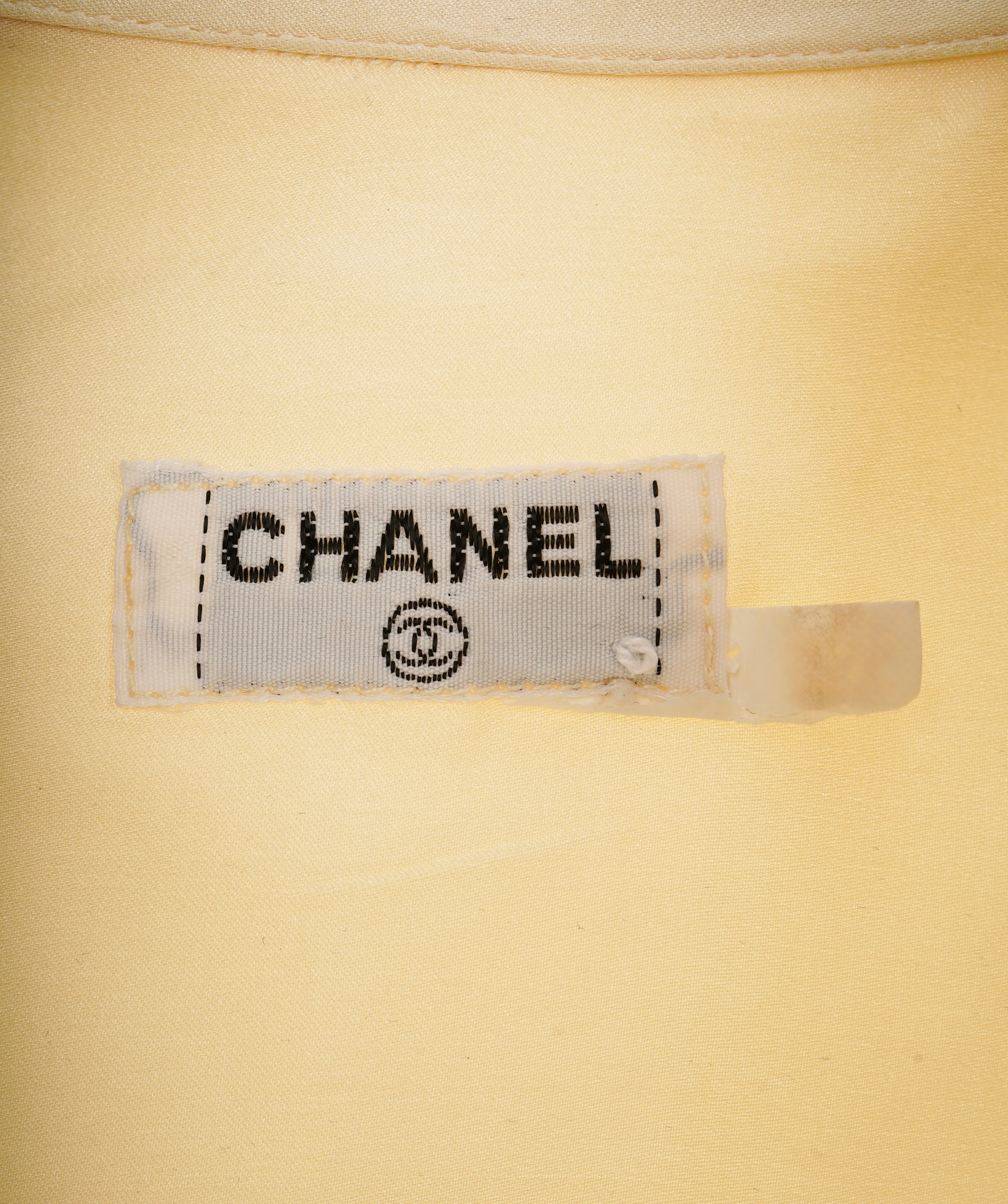 Chanel Beige CC Blouse ALC1455