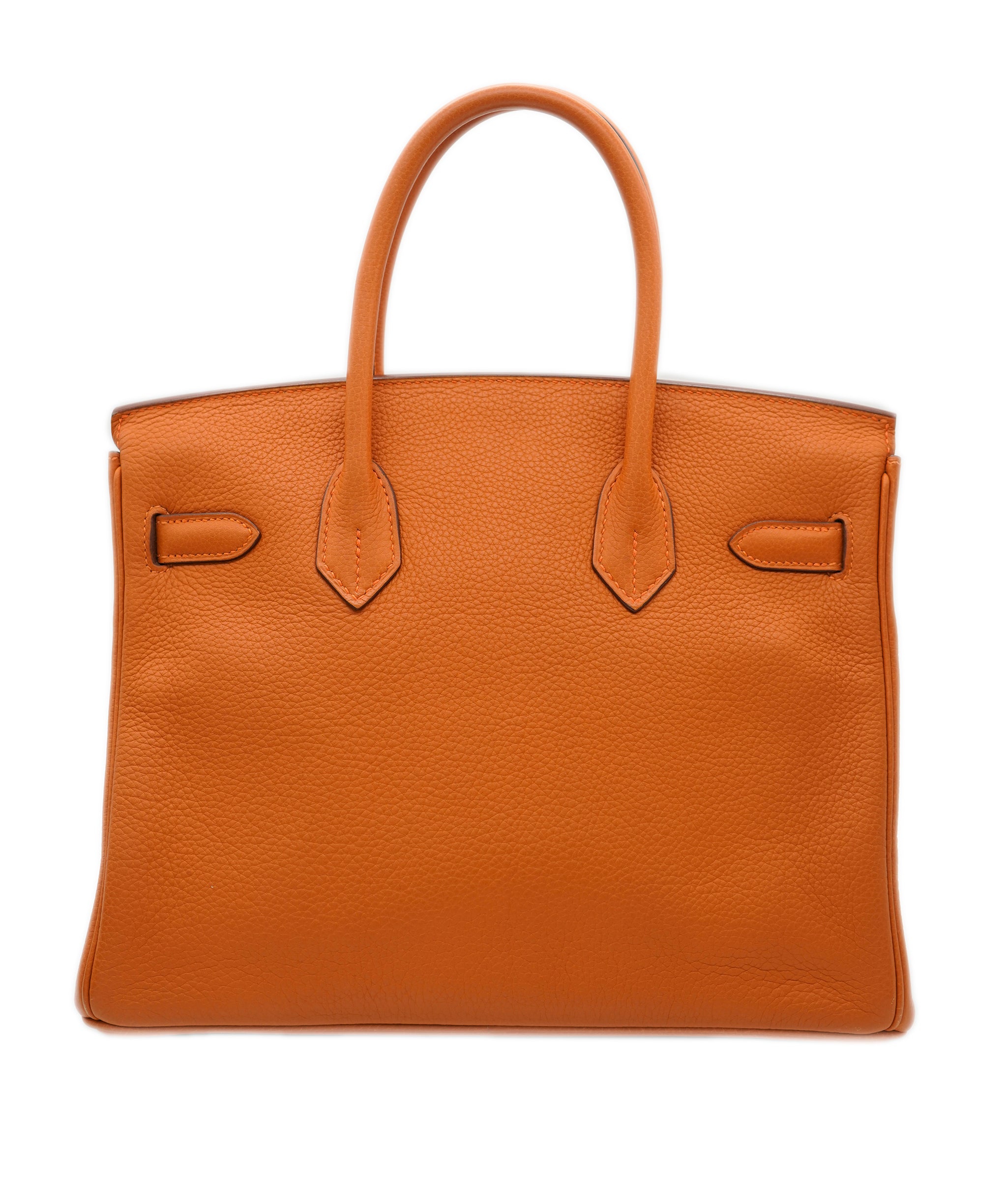 Hermes Clemence Birkin 30 Feu with PHW ALC1907