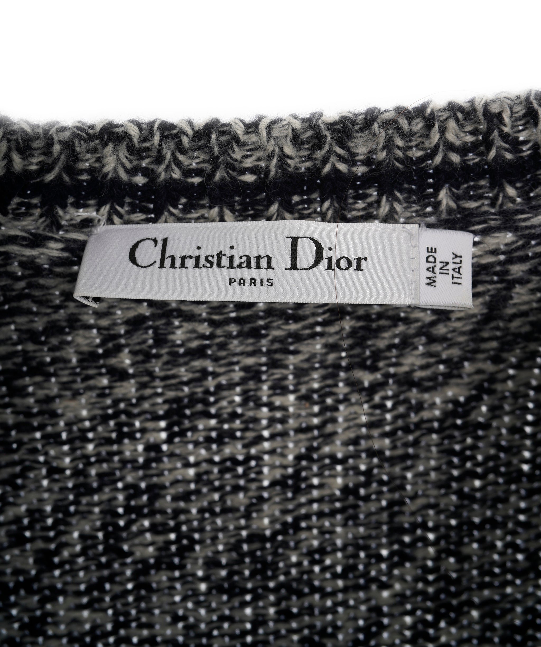 Christian Dior Logo Grey Jumper ALC1940