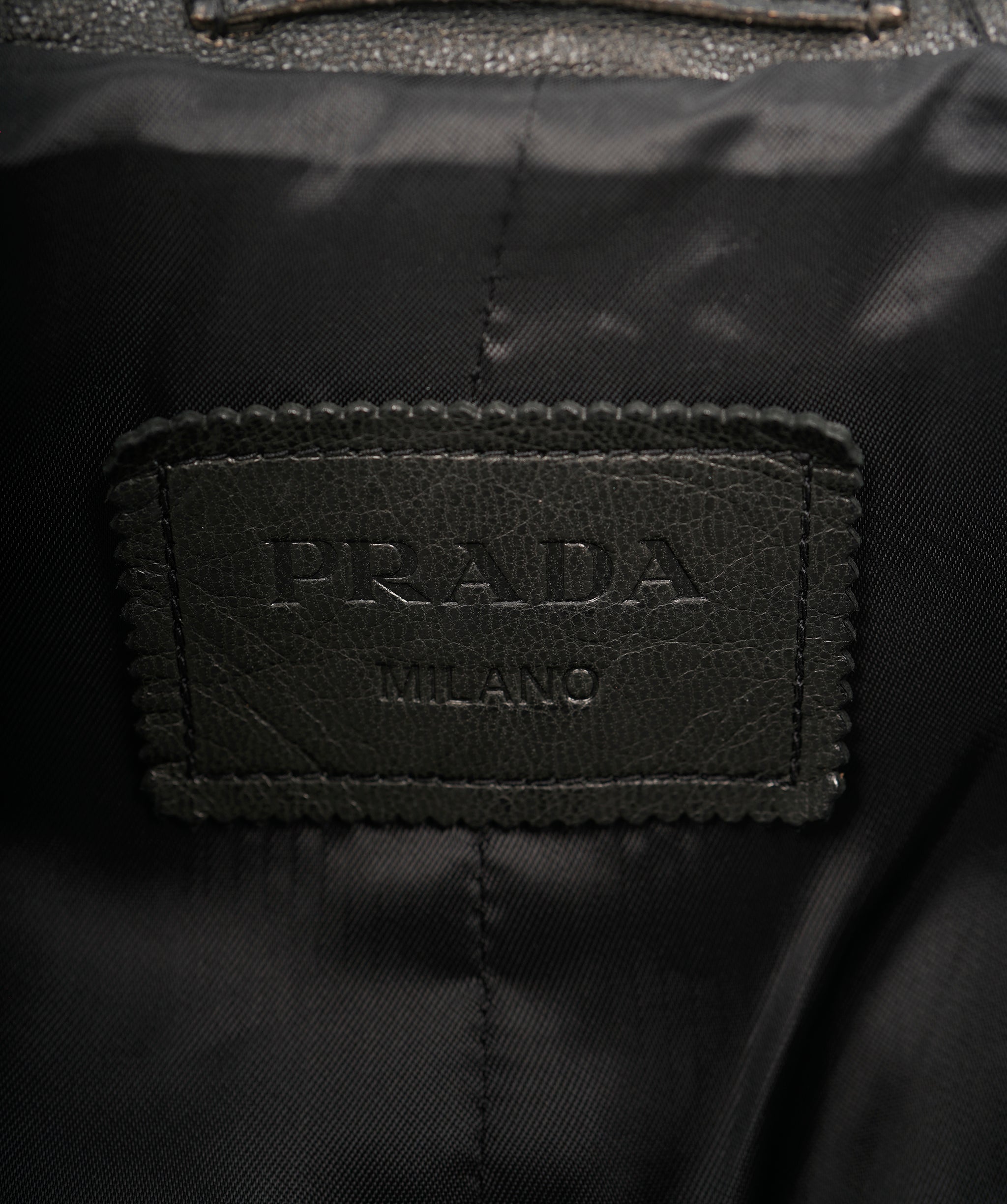 Prada Brown Leather Jacket 38 ALC1938