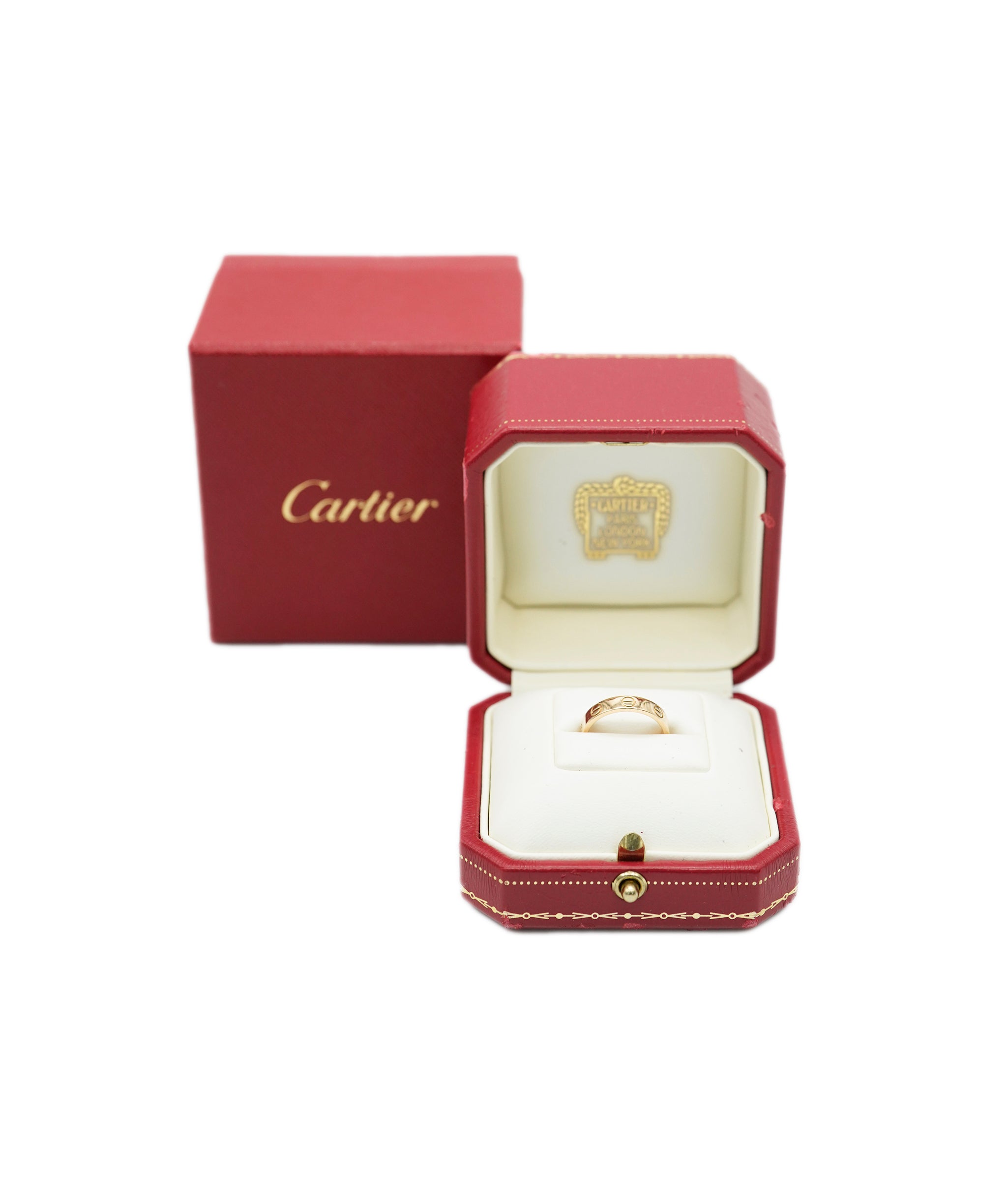 Cartier Rose Gold Love Thin Band ALC1950