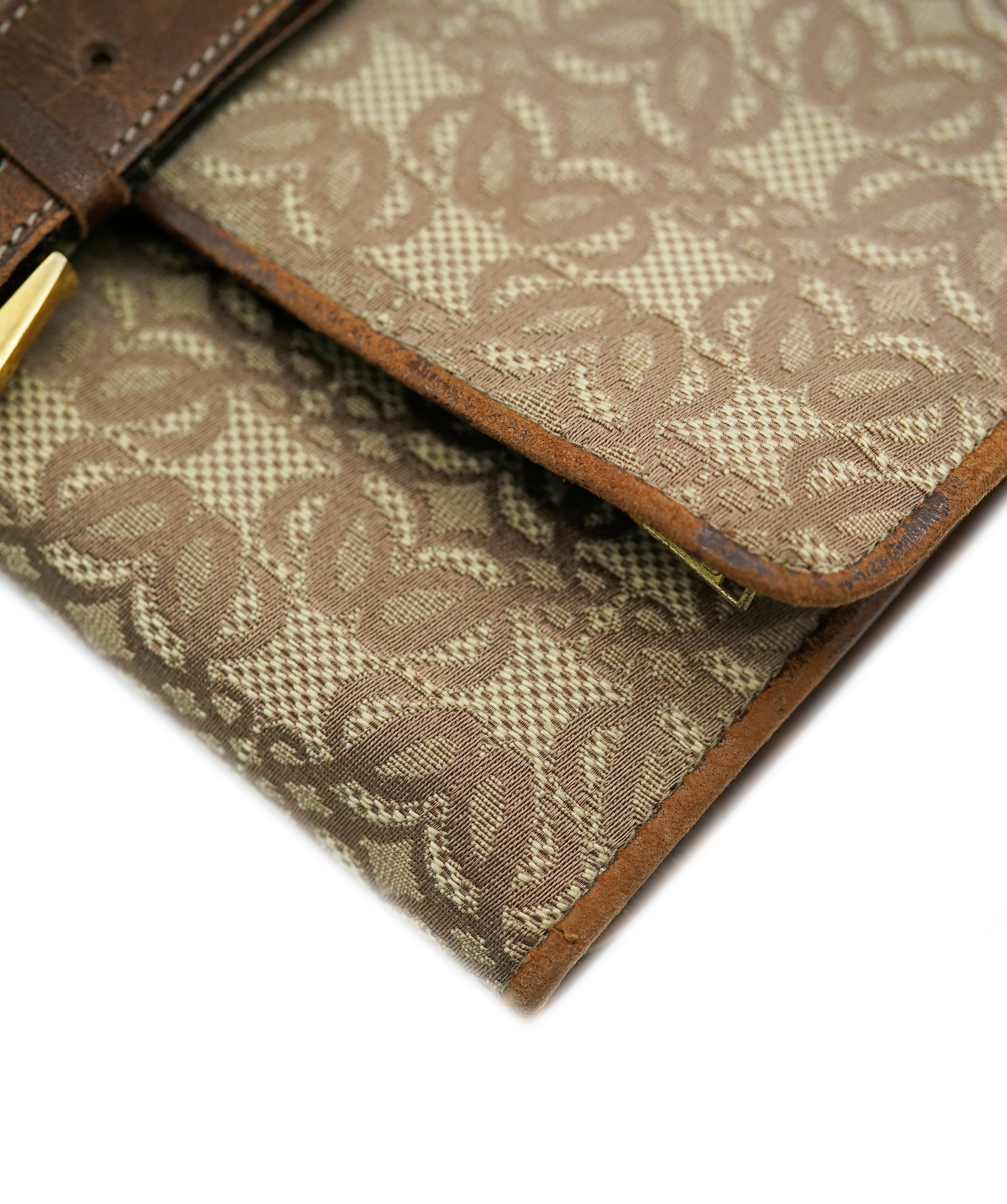 Vintage brown monogram loewe agenda  ABL0017