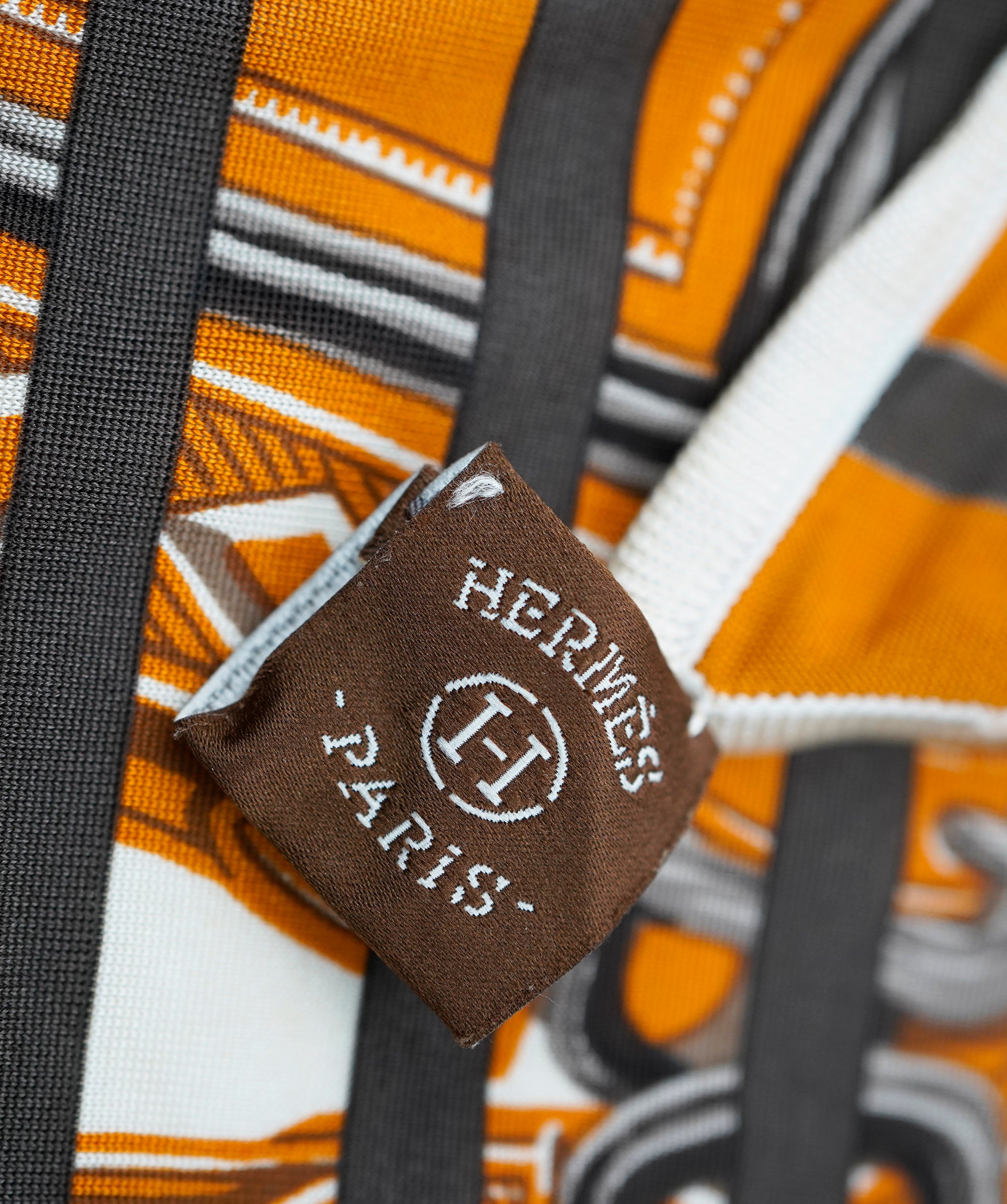 Hermes brides de gala forever stripe 90 scarf  ABL0014