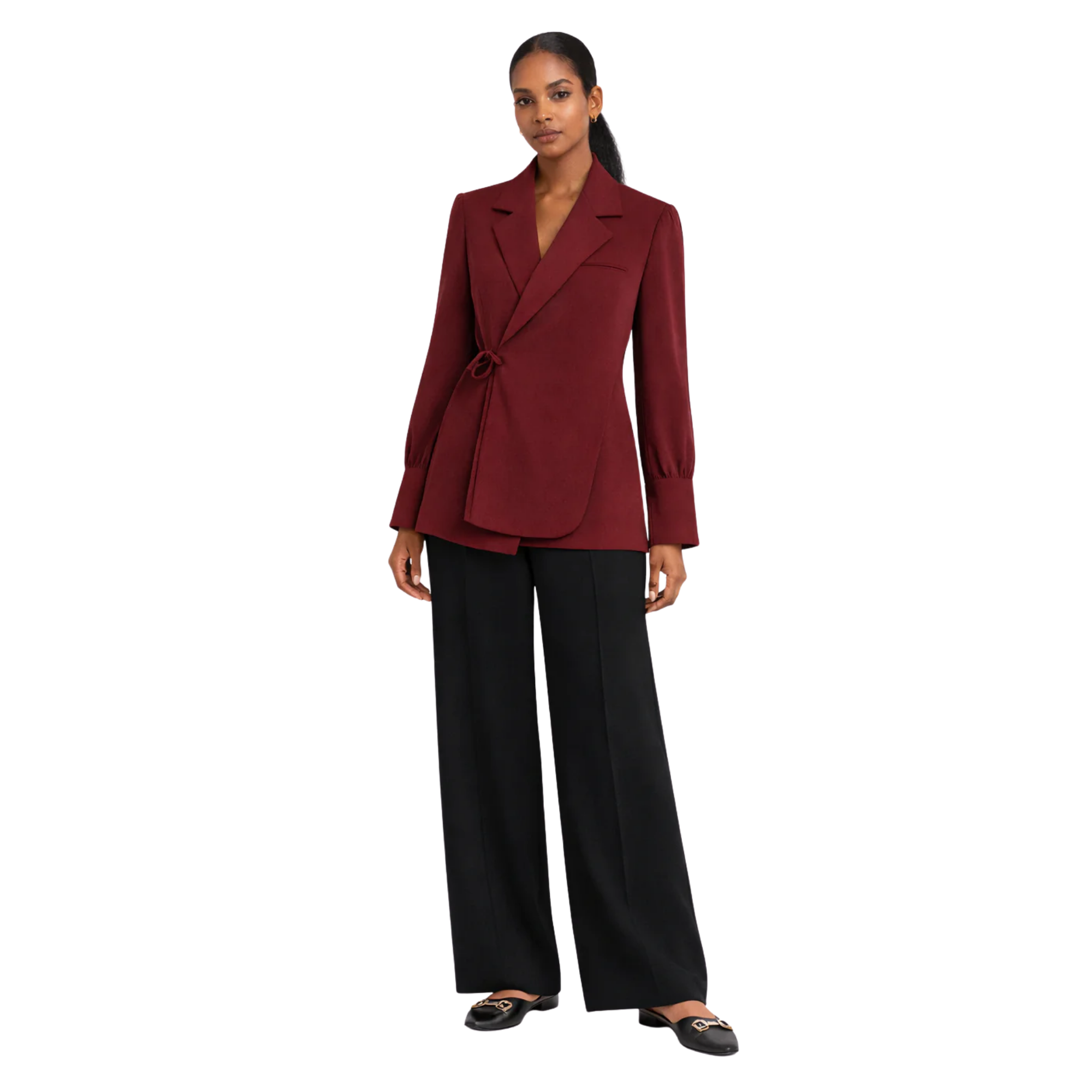 LONG SLEEVES BLOUSE-BLAZER "MIKA" (‎قميص)
