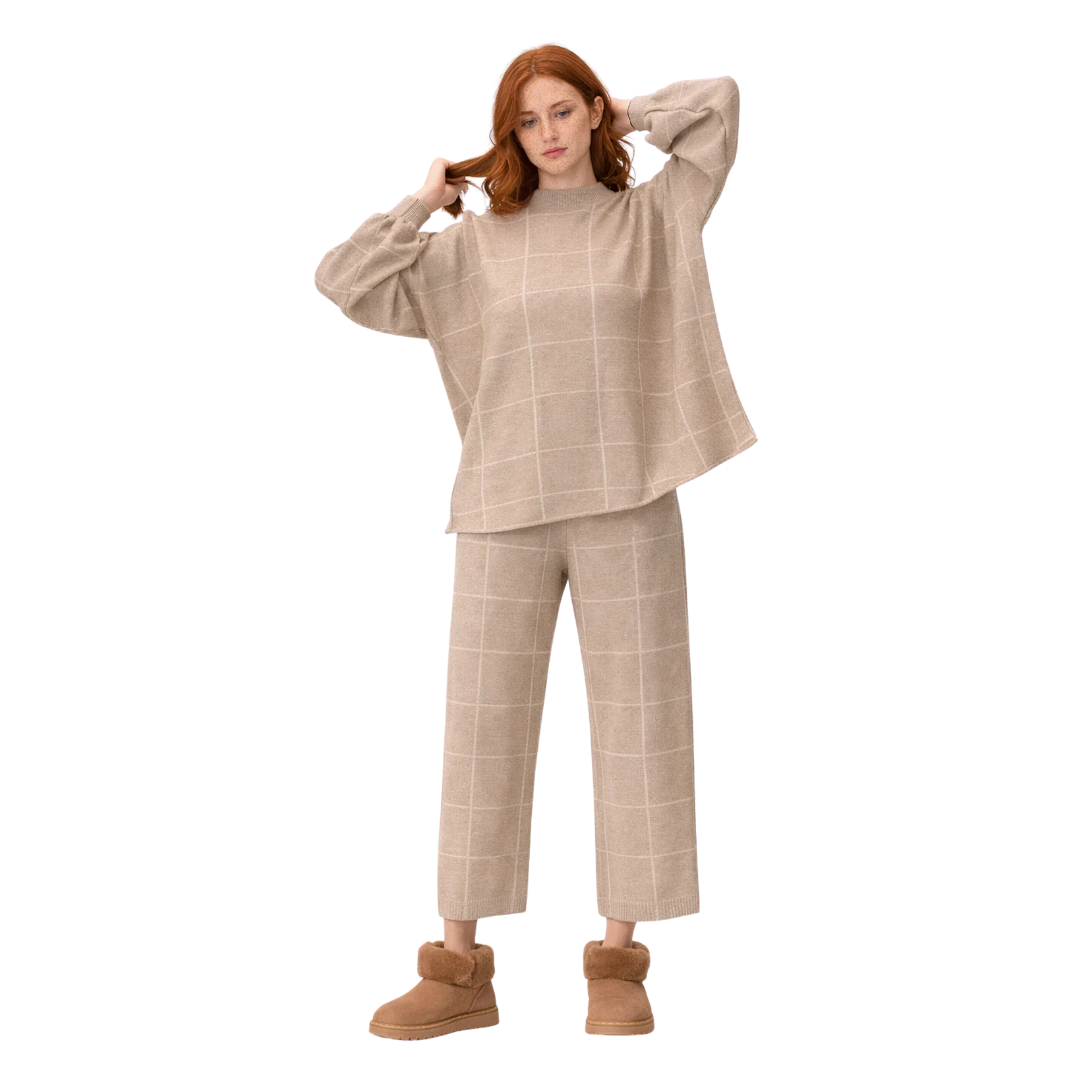 LOOSE FIT BRAULIO (SWEATER & TROUSERS) SET (زوج)