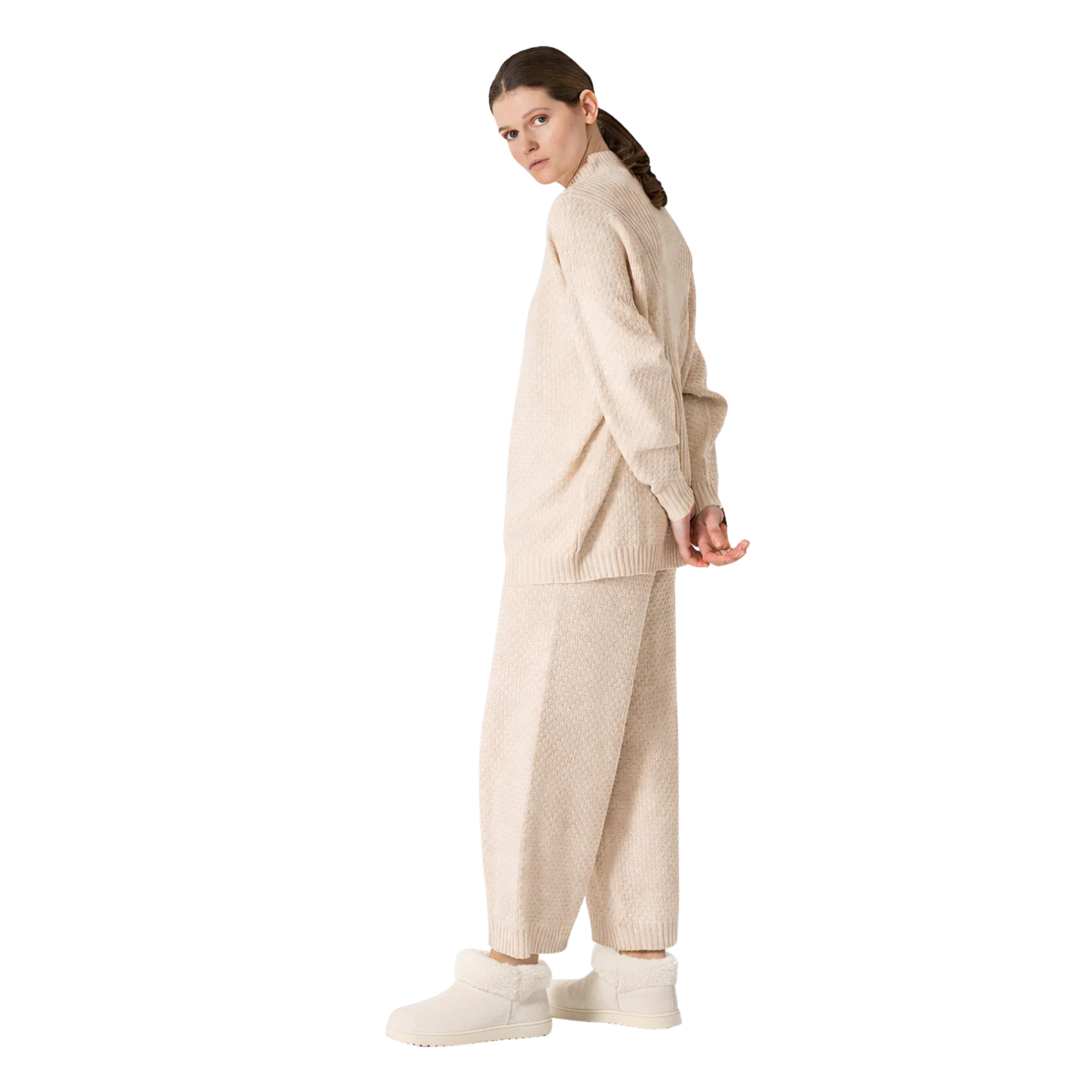 LOOSE FIT COSMO (SWEATER & TROUSERS) SET (زوج)