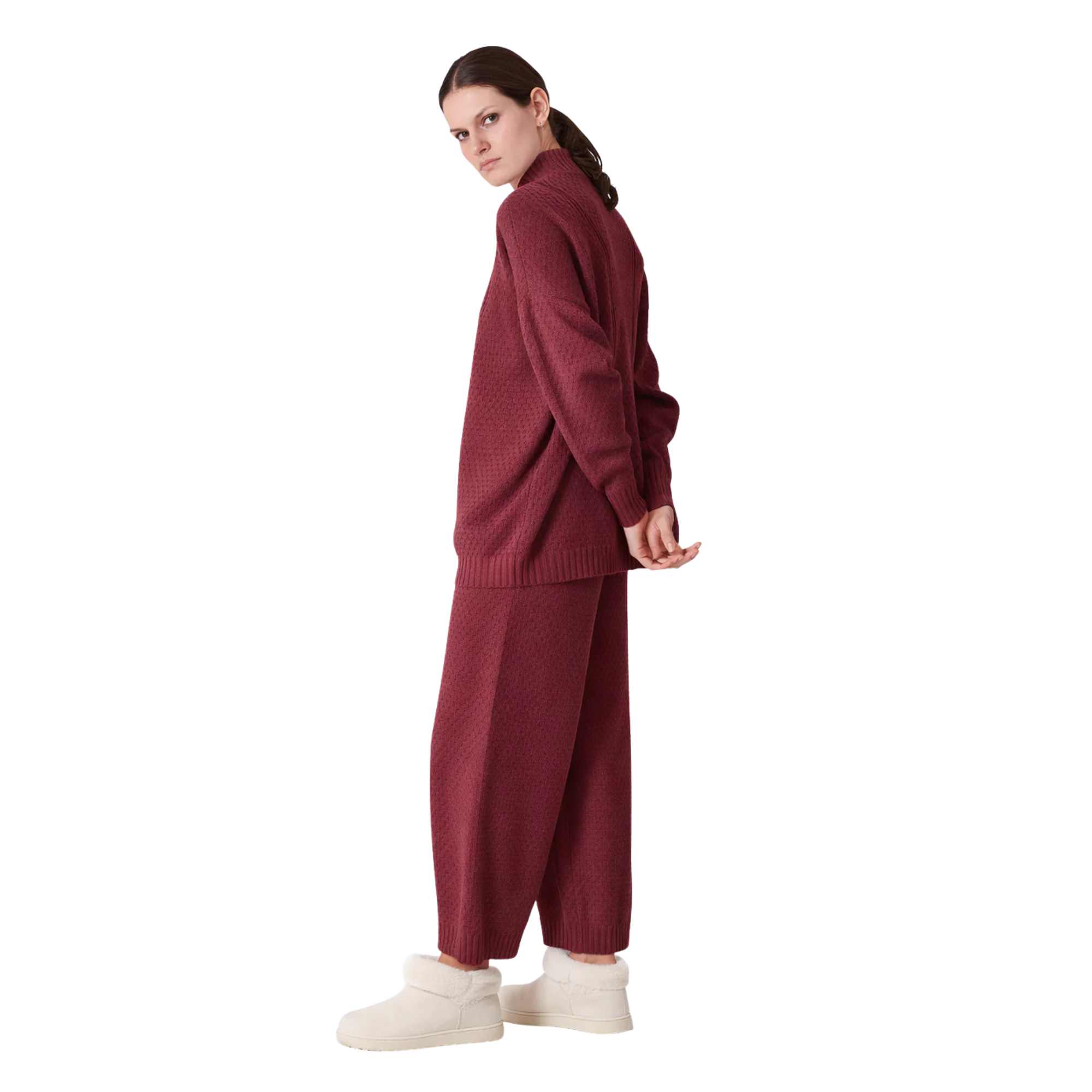 LOOSE FIT COSMO (SWEATER & TROUSERS) SET (زوج)