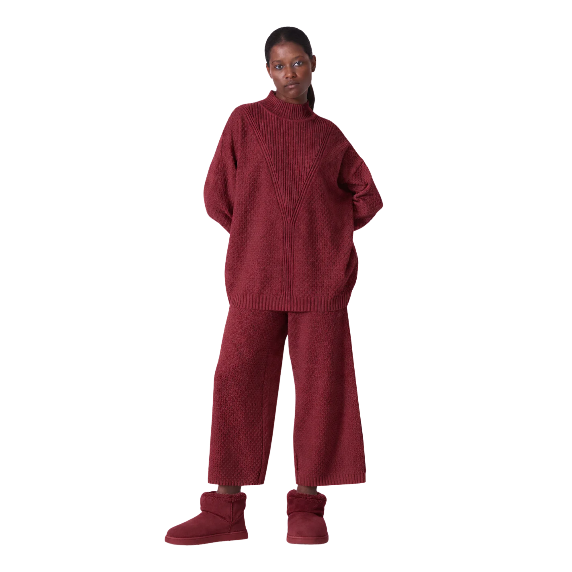 LOOSE FIT COSMO (SWEATER & TROUSERS) SET (زوج)