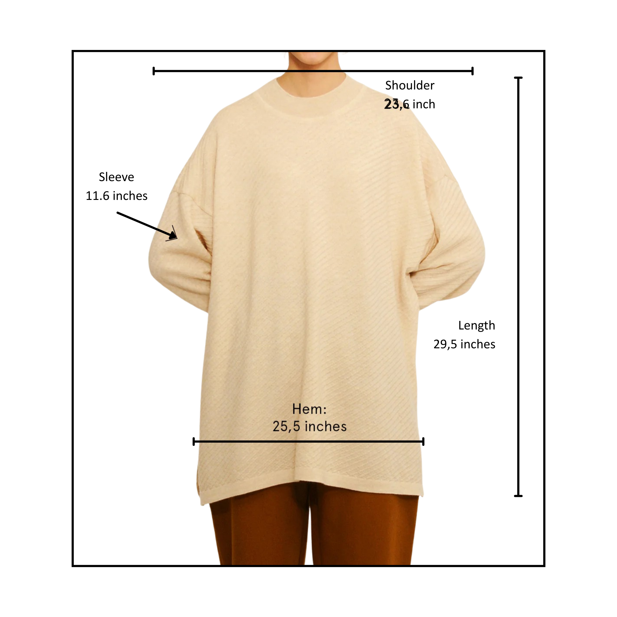 LOOSE FIT ALONDRA (SWEATER & TROUSERS) SET (زوج)
