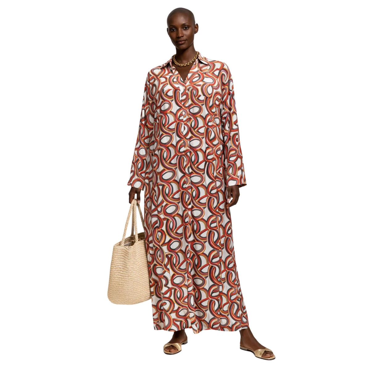 LOOSE FREE-FIT DRESS فستان "LAYALI BREEZE”