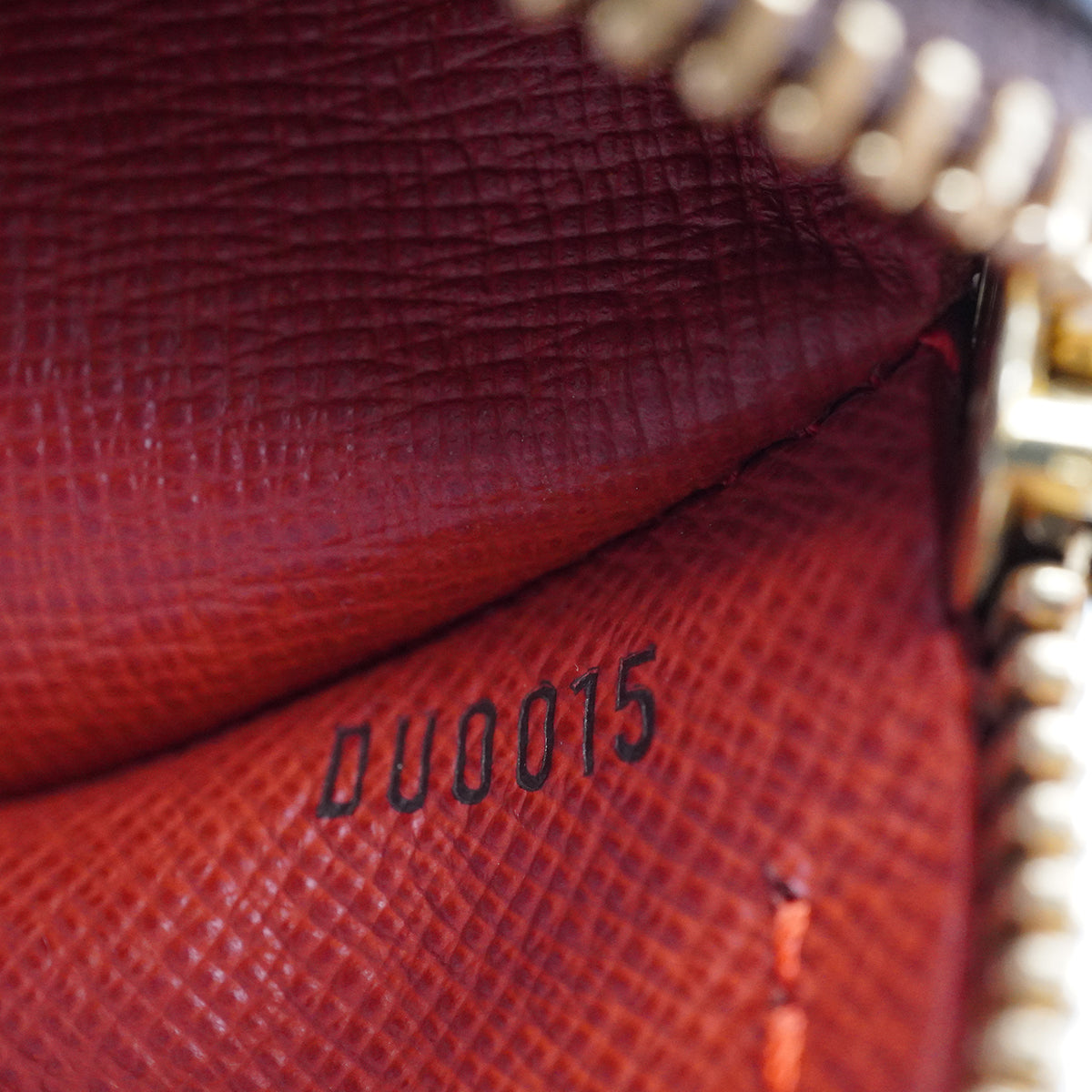 LOUIS VUITTON DAMIER PAPILLON PM HAND BAG EBENE N51304 90326757