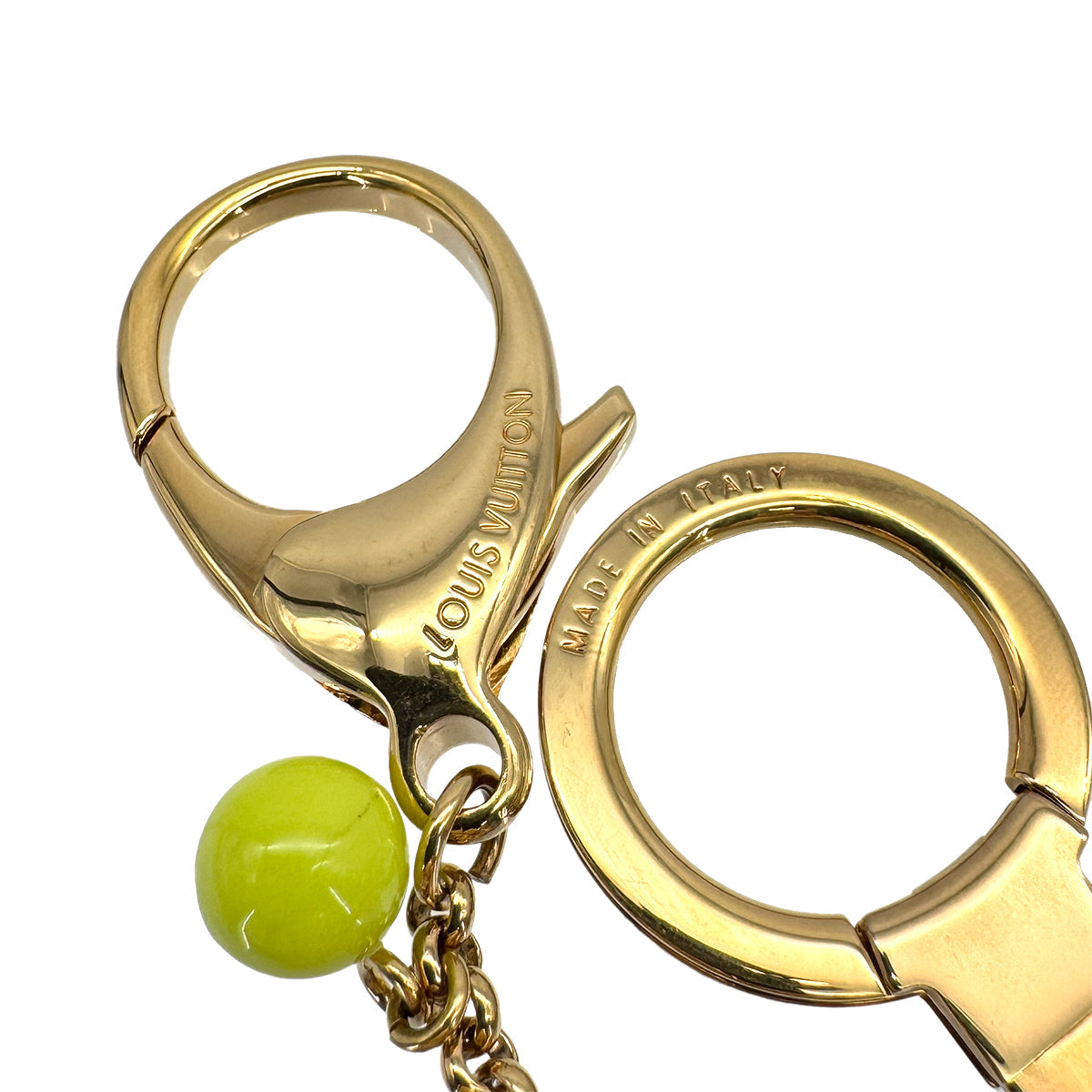 LOUIS VUITTON KEY CHARM PORTE CLES CHAINE GRULLO BELL MOTIF MULTICOLOR ACCESSORY M62226 90317176