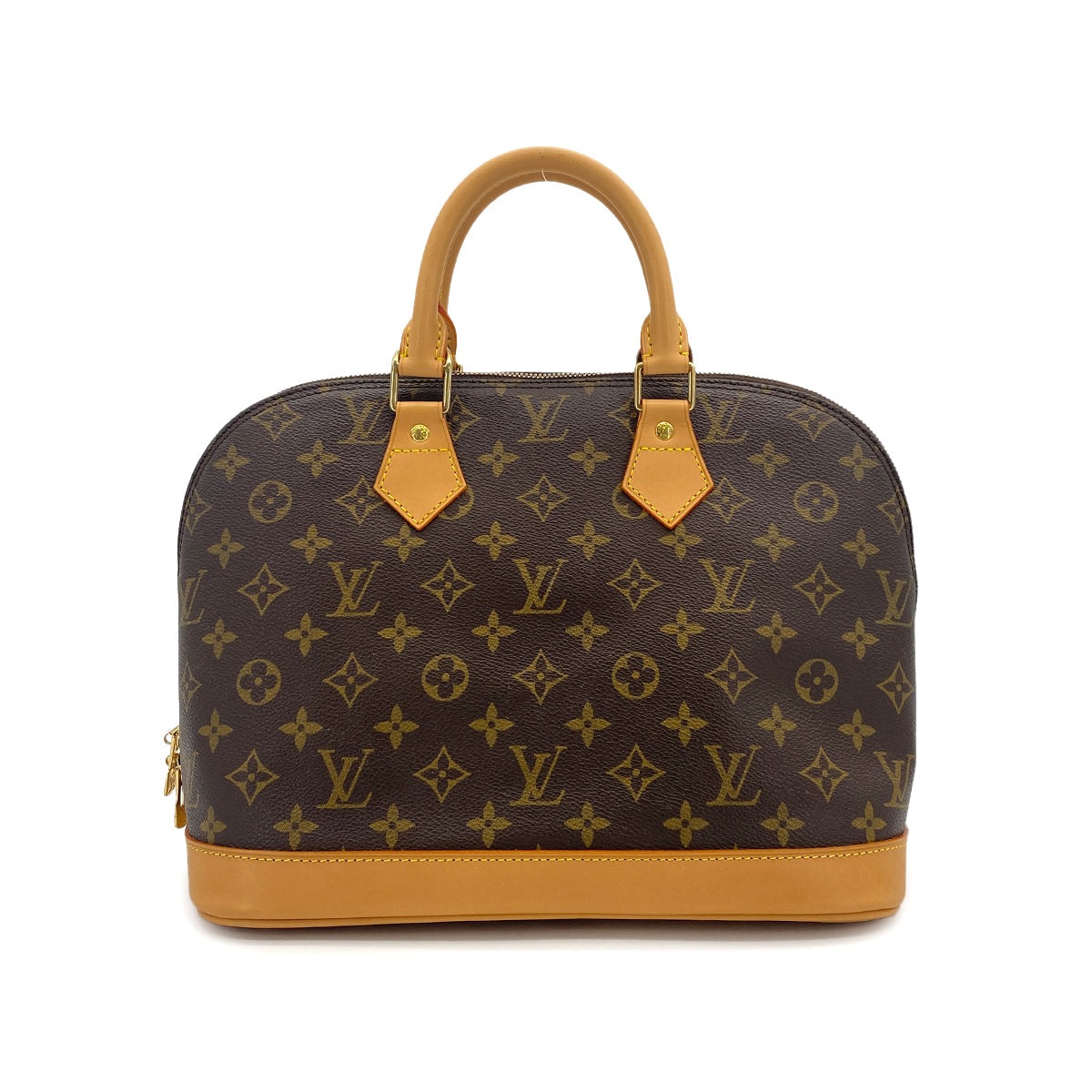 LOUIS VUITTON MONOGRAM ALMA HAND BAG BROWN MONOGRAM CANVAS M51130 90313865